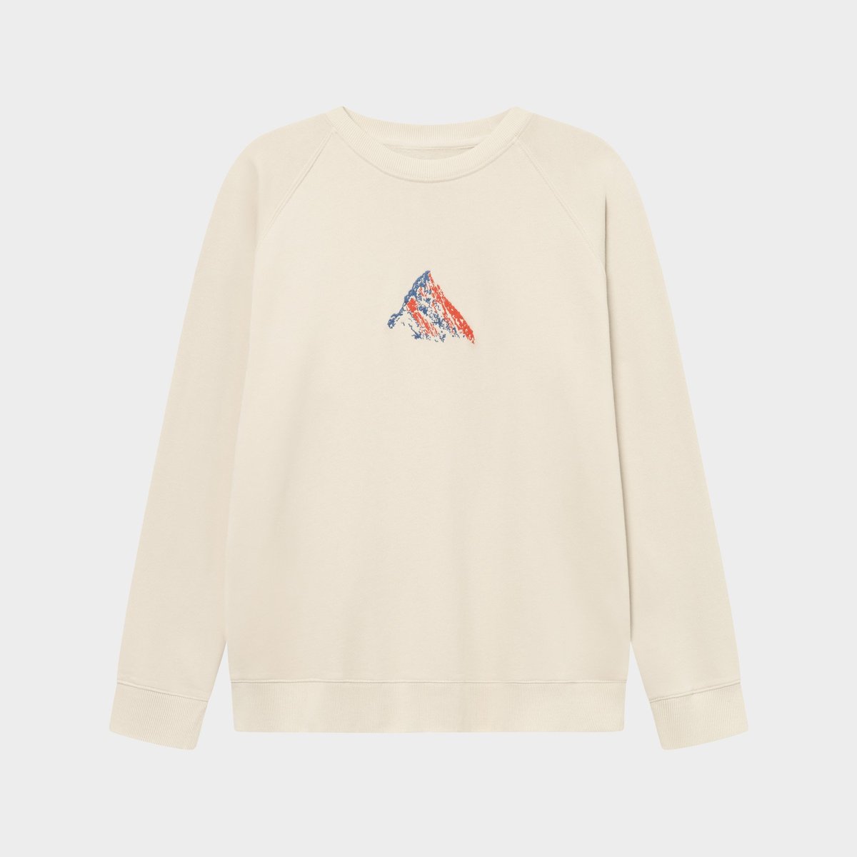 Sweatshirt Malmoe Logo Peak Oat White
