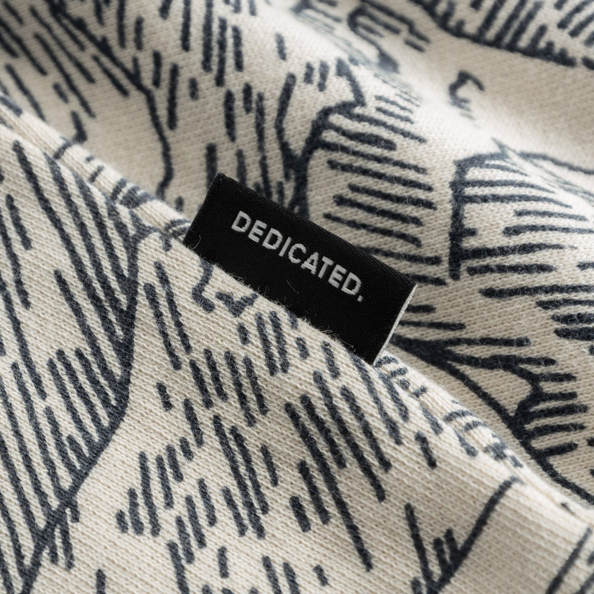 Sweatshirt Malmoe Mountain Horizon Oat White