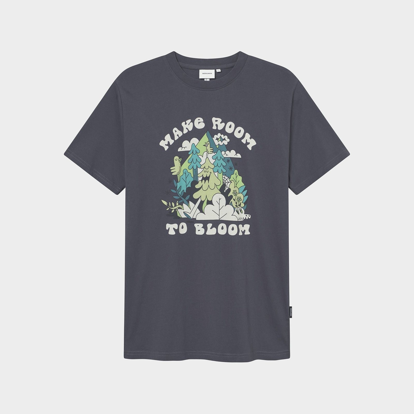 T-shirt Stockholm Make Room Charcoal