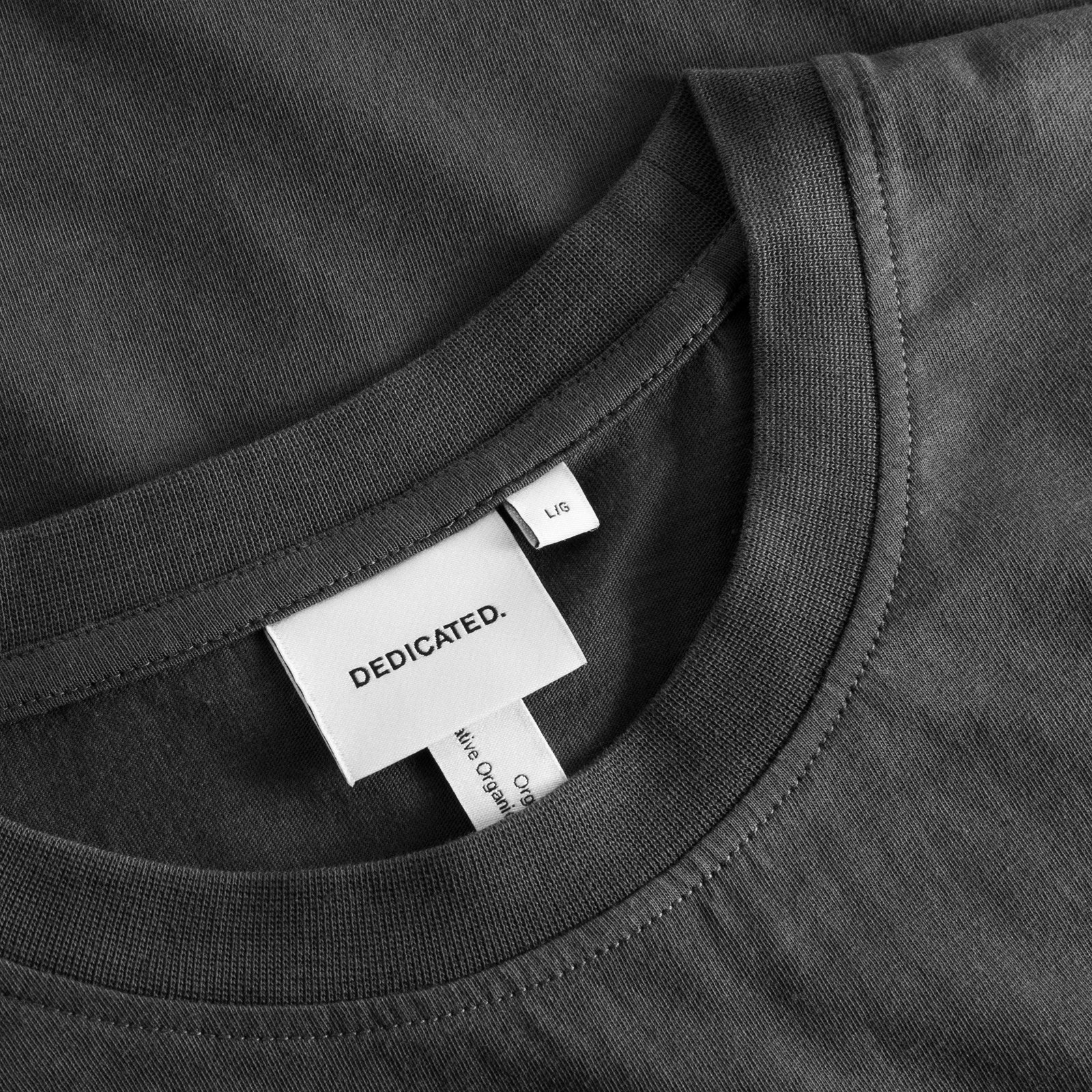 T-shirt Stockholm Rising Logo Charcoal