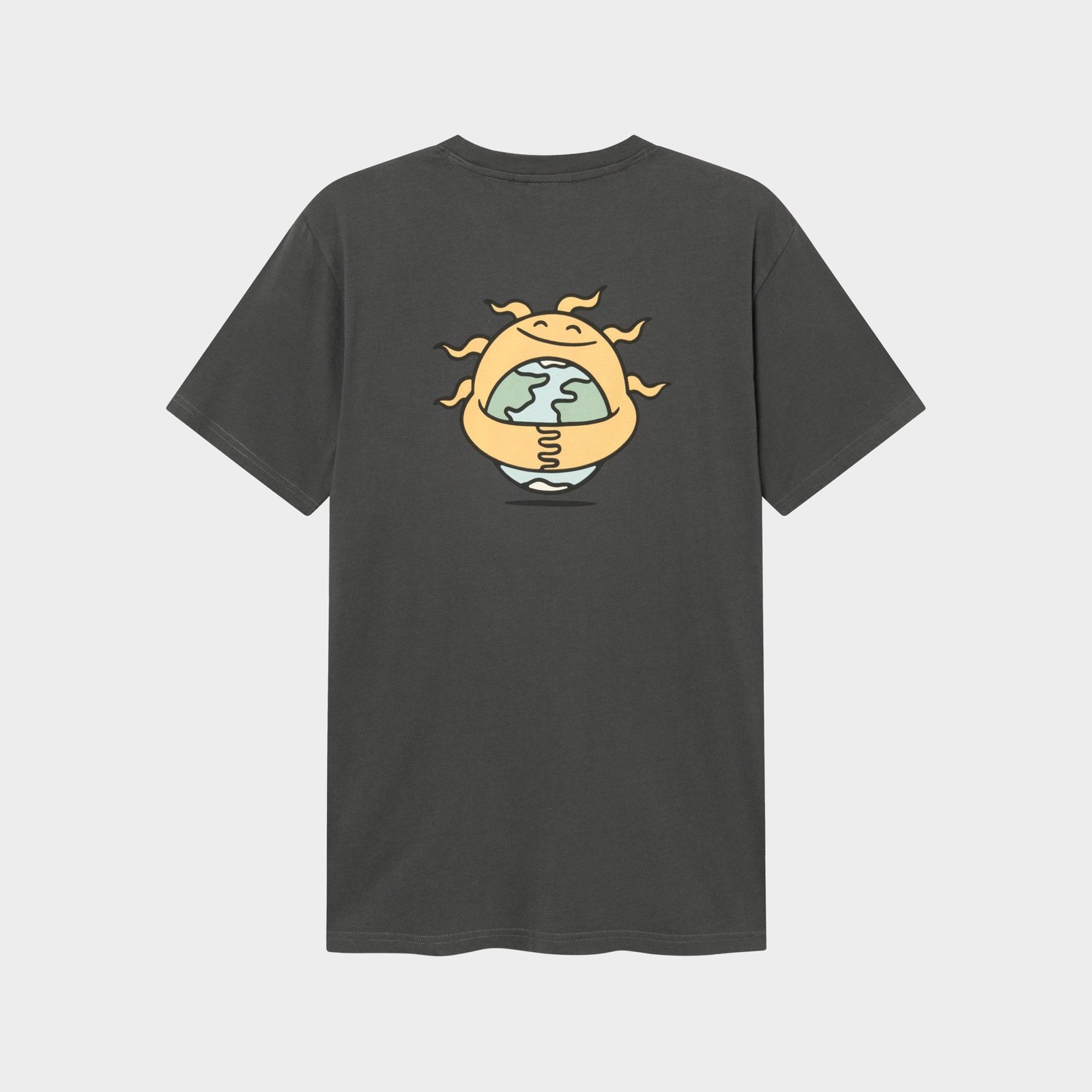 T-shirt Stockholm Rising Logo Charcoal