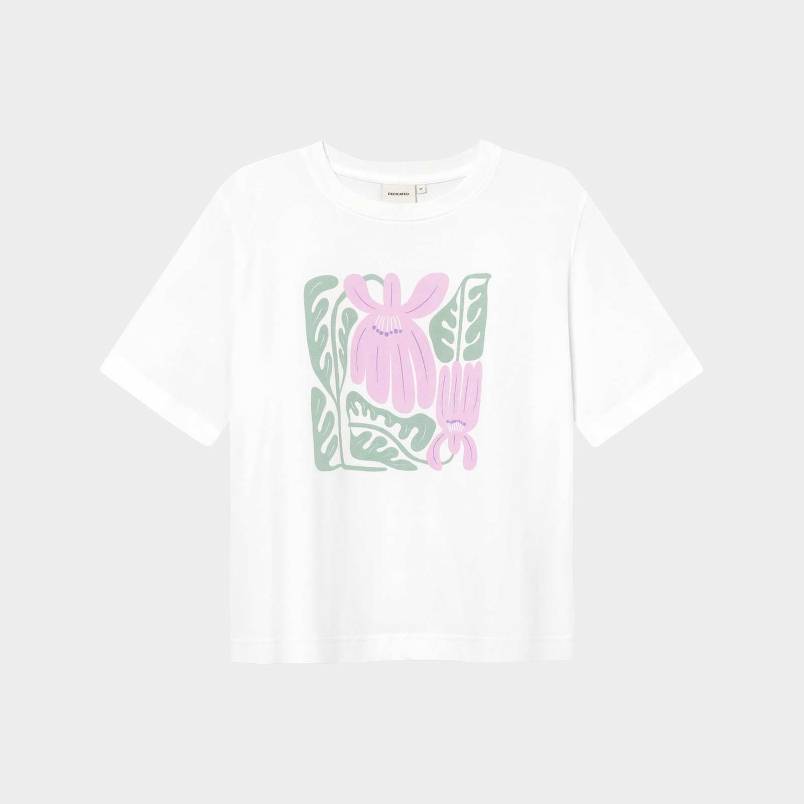 T-shirt Vadstena Winter Blossom White