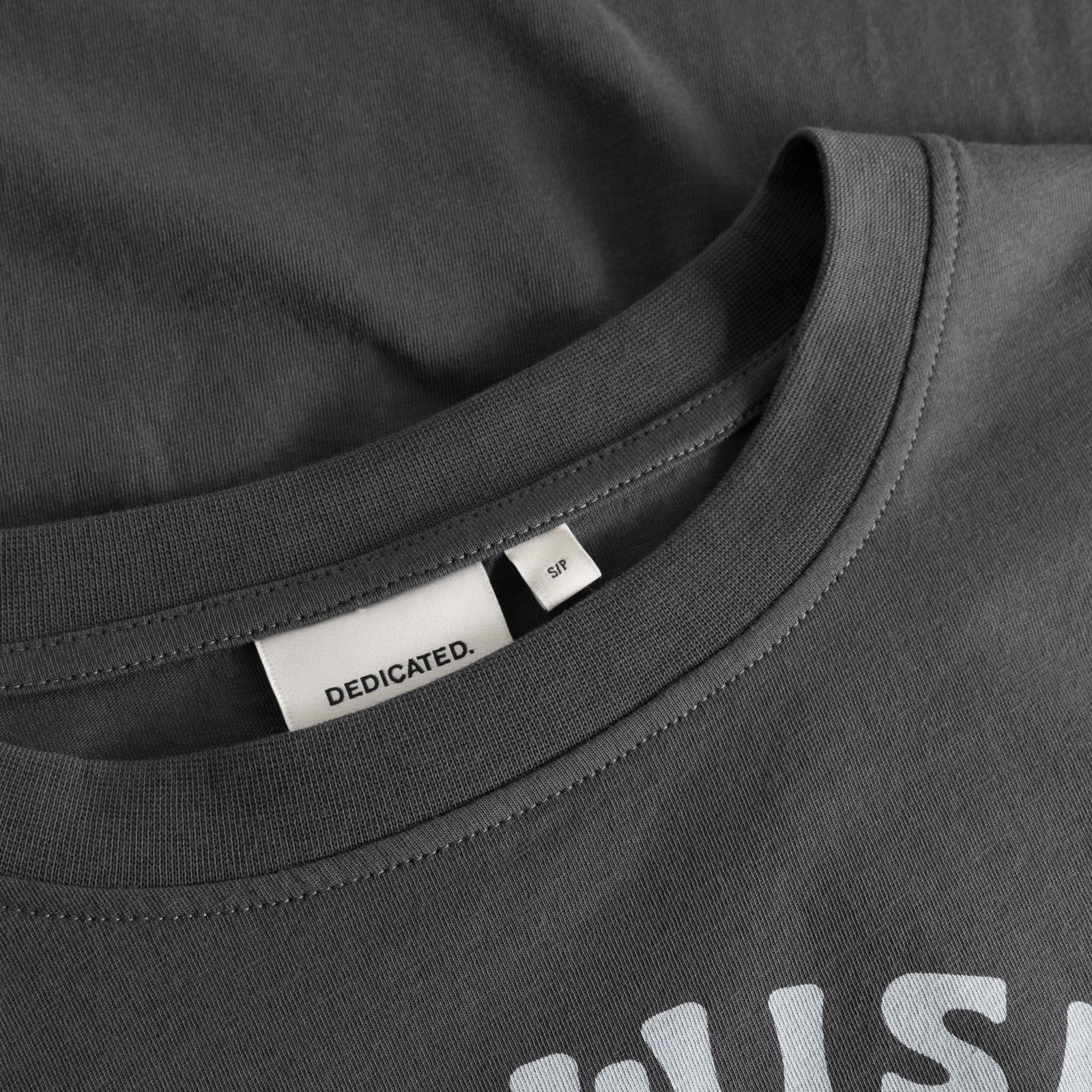 T-shirt Vadstena Be Wise Charcoal