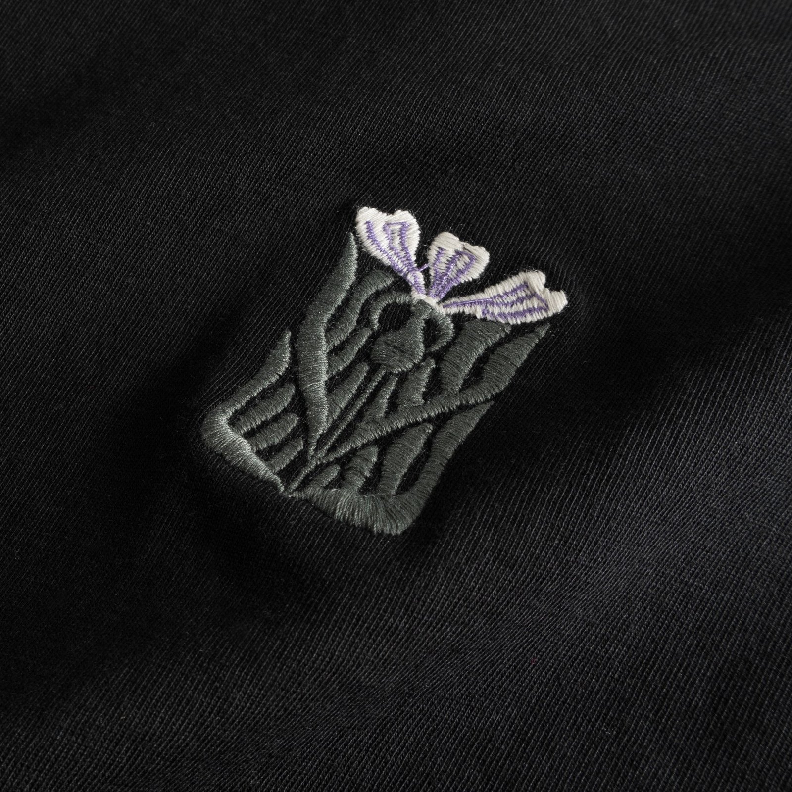 T-shirt Vadstena Thistle EMB Black