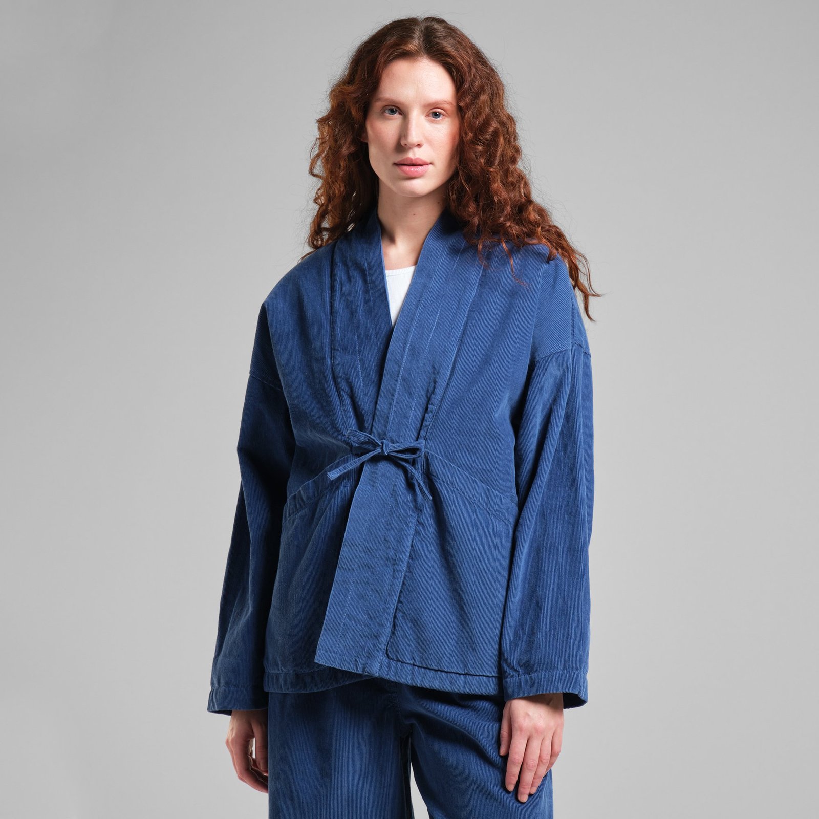 Jacket Sickla Corduroy True Blue