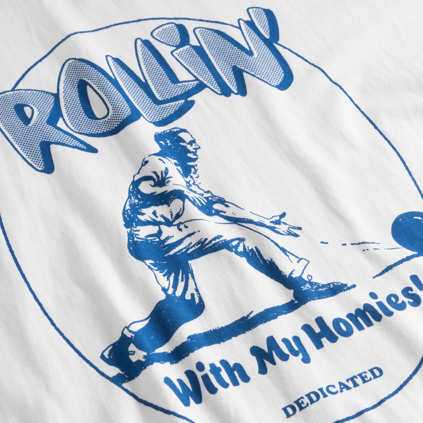 T-shirt Stockholm Rollin White