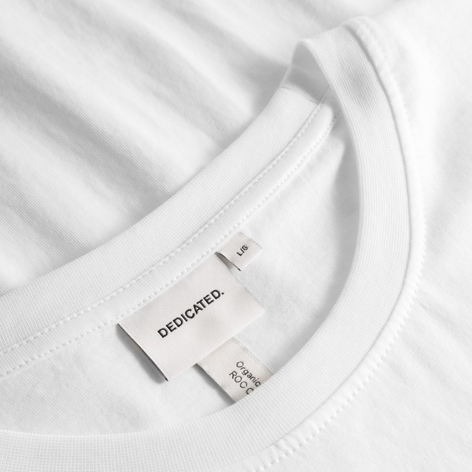 T-shirt Stockholm Pizza Love White