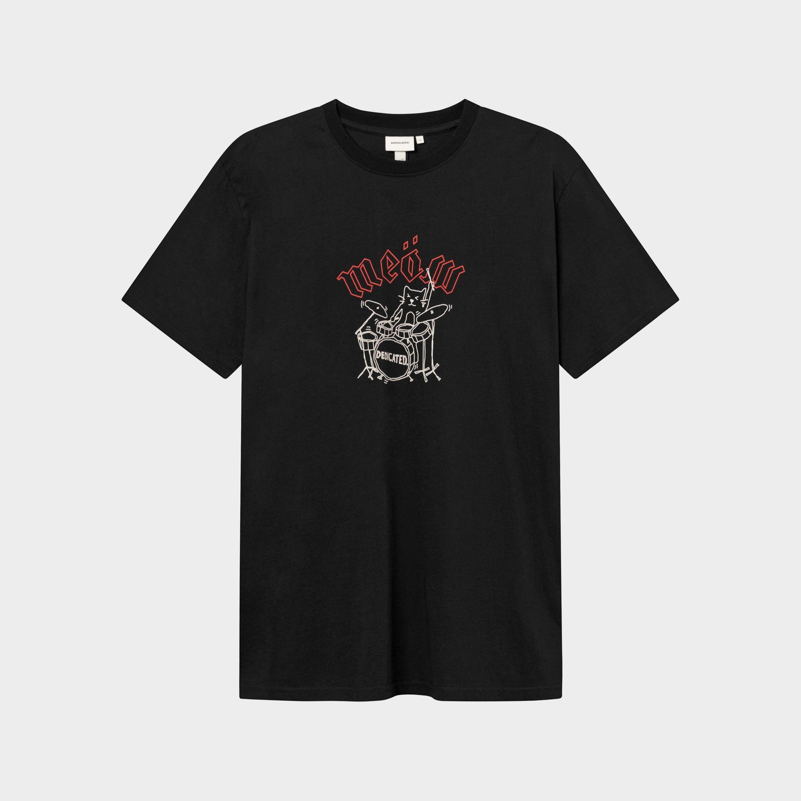 T-shirt Stockholm Meow Black