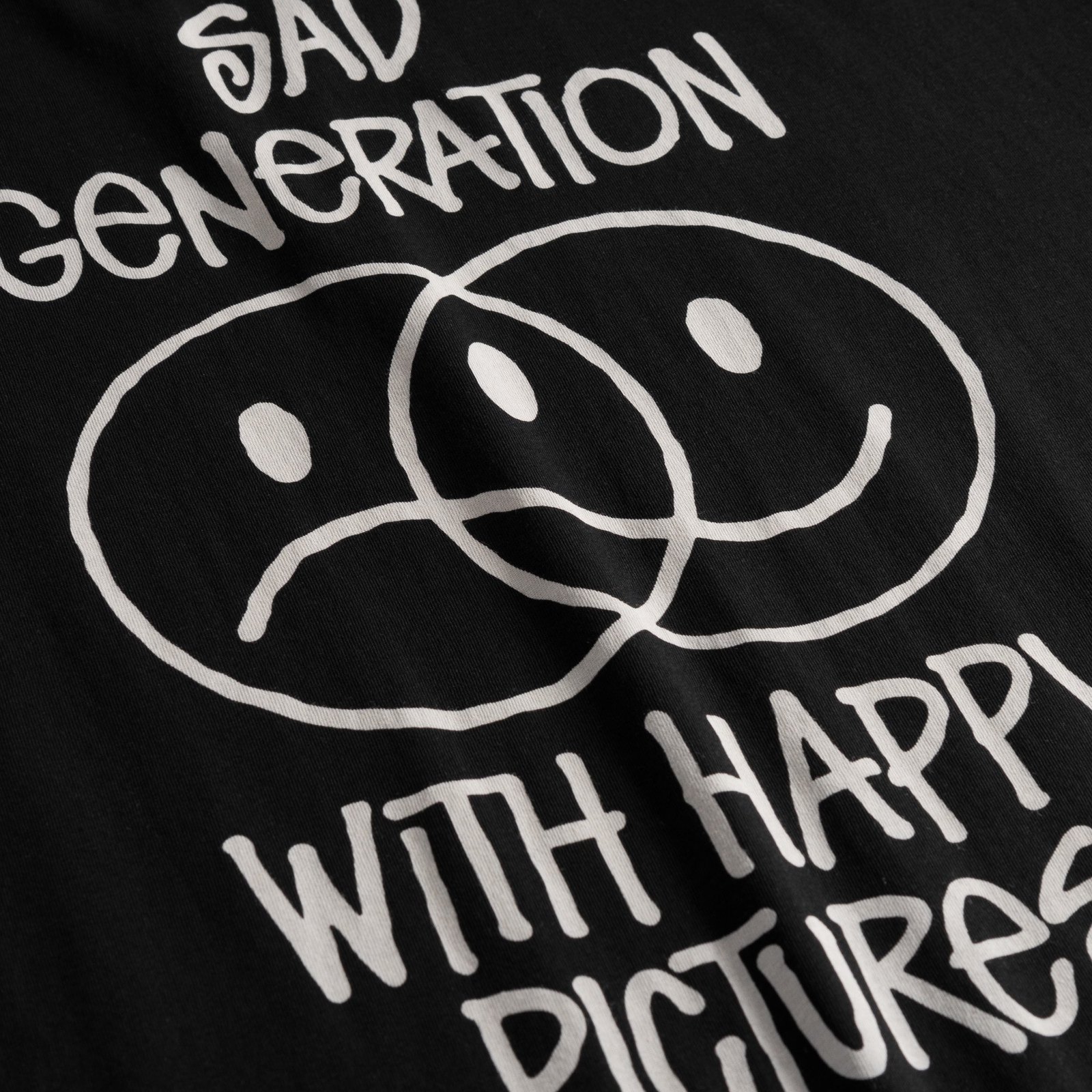 T-shirt Stockholm Sad Generation Black
