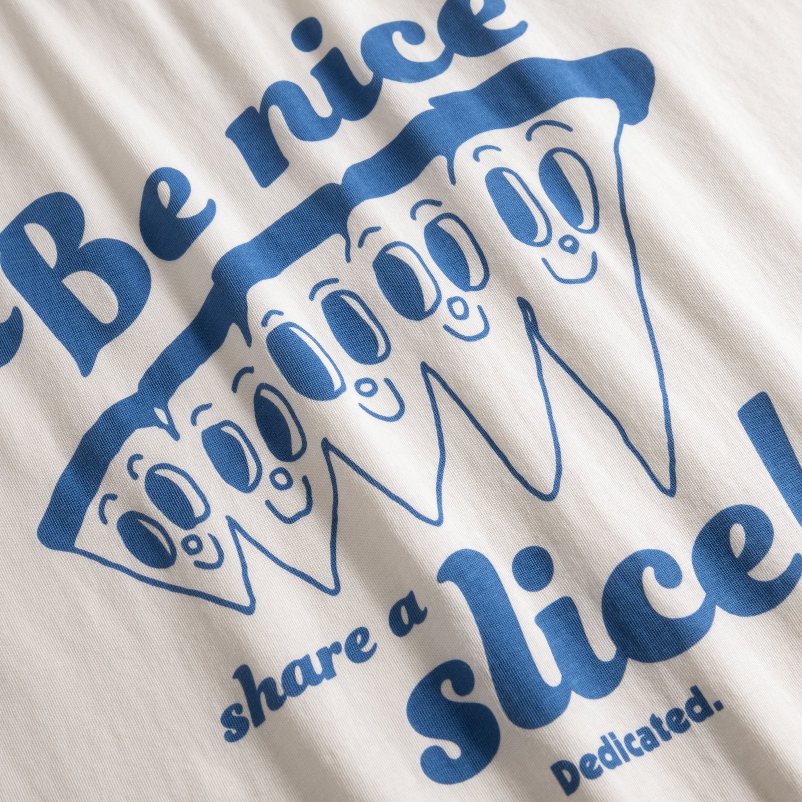 T-shirt Stockholm Share a Slice Off White