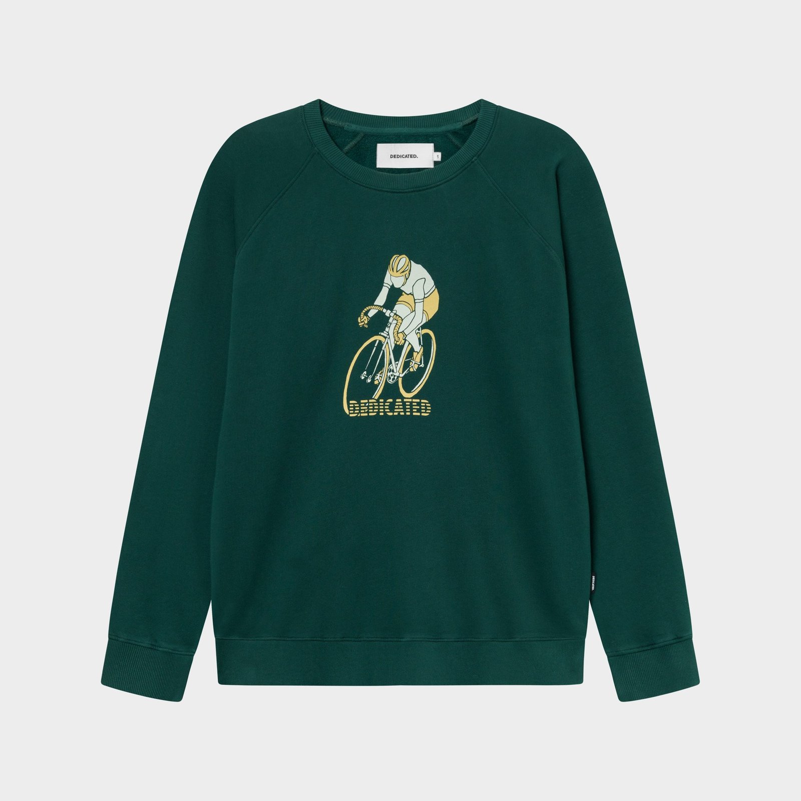 Sweatshirt Malmoe Retro Bike Dark Green
