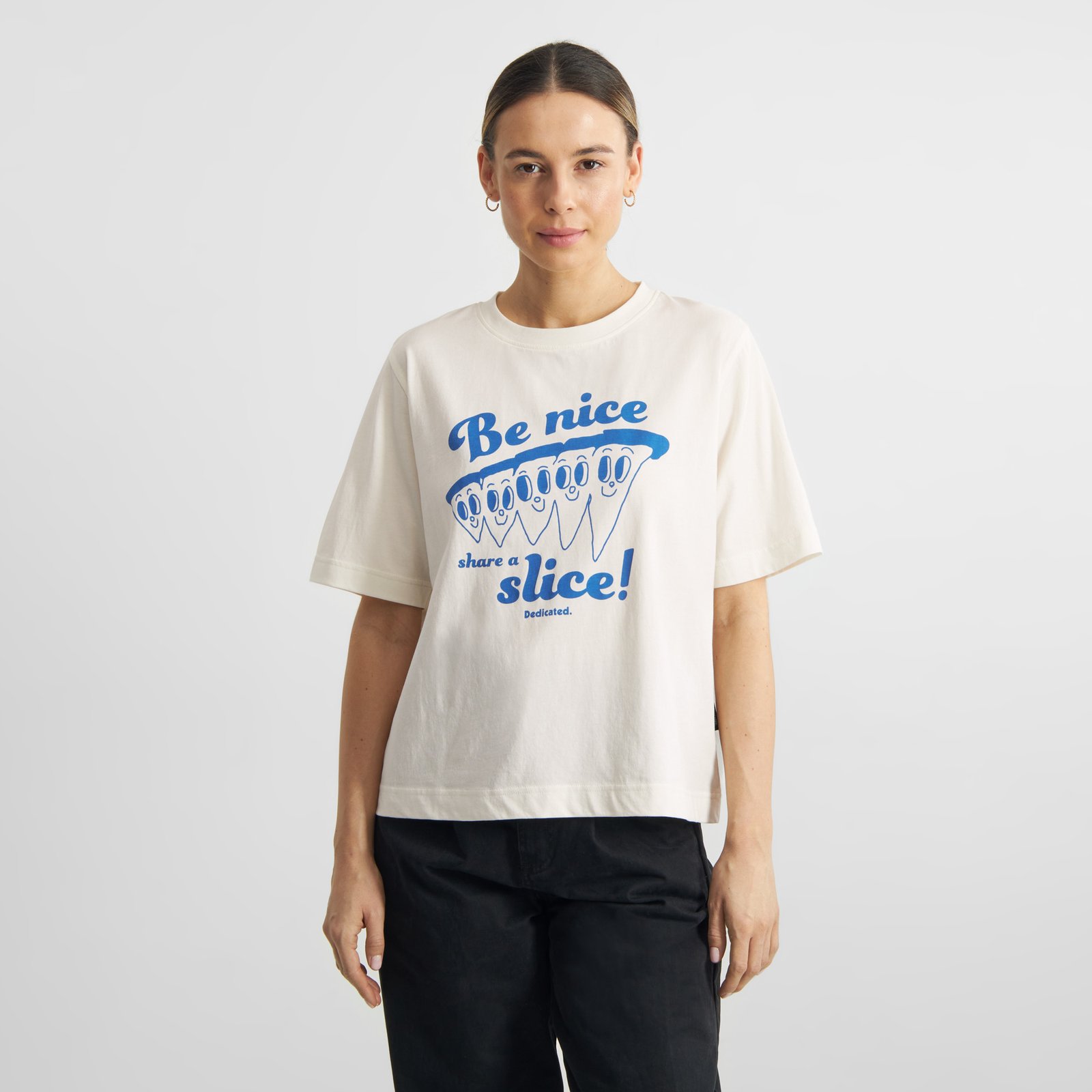 T-shirt Vadstena Share A Slice Off White