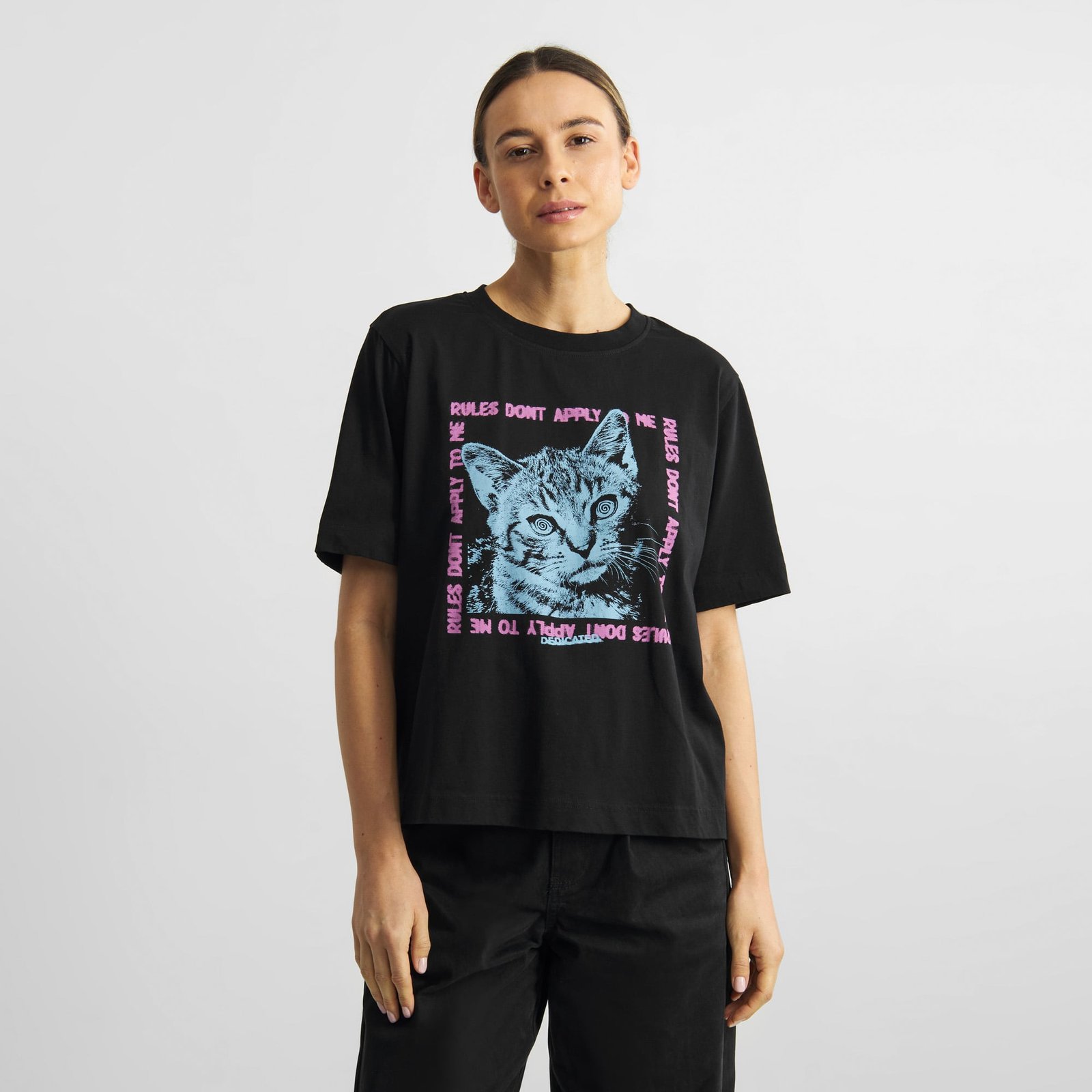 T-shirt Vadstena Rules Don't Apply Black