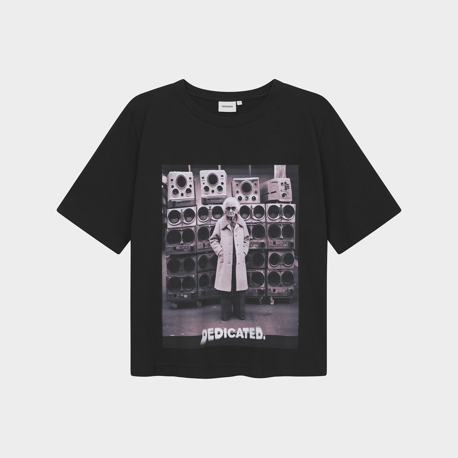 T-shirt Vadstena Lady Loudspeakers Black