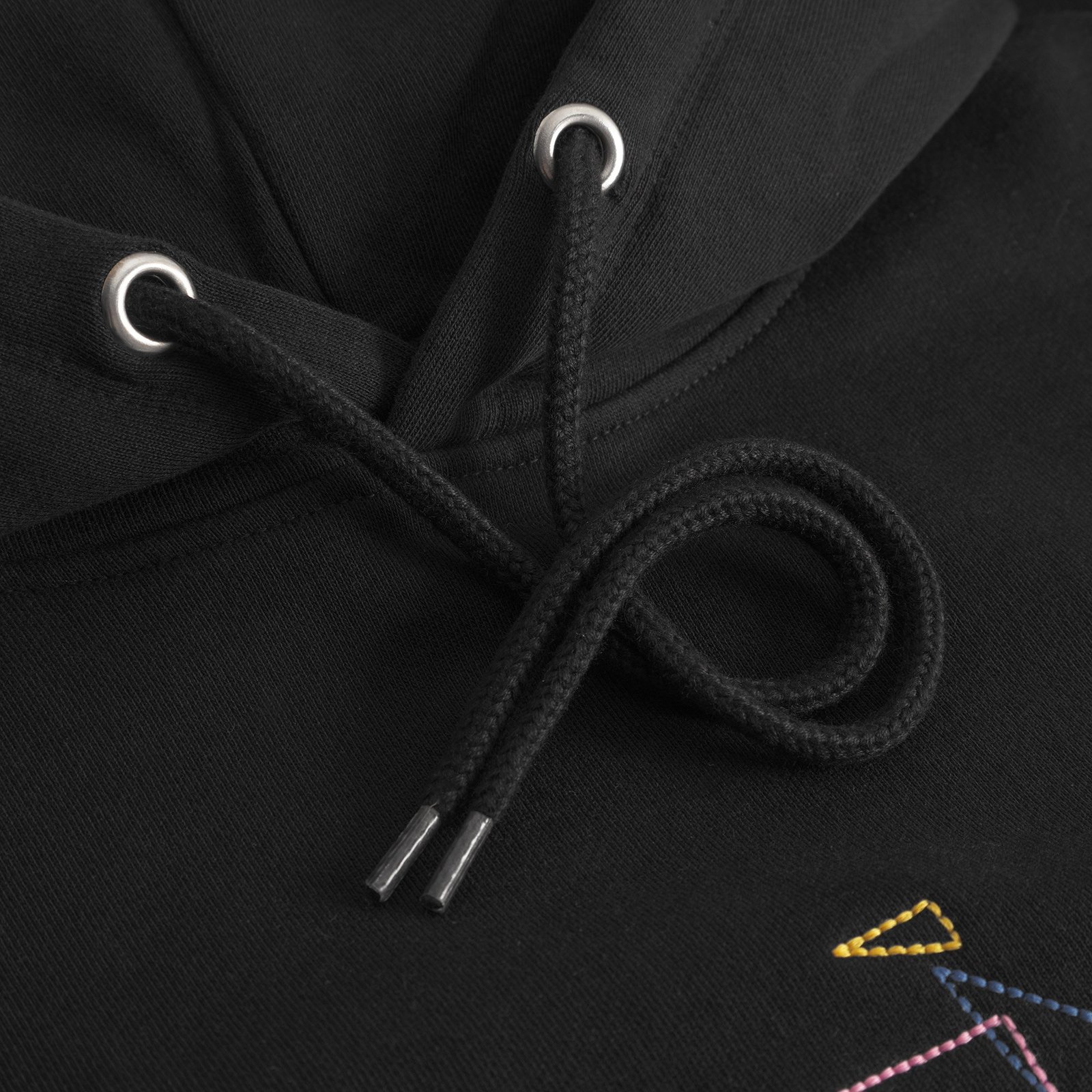 Hoodie Falun Paper Cut Bike Black