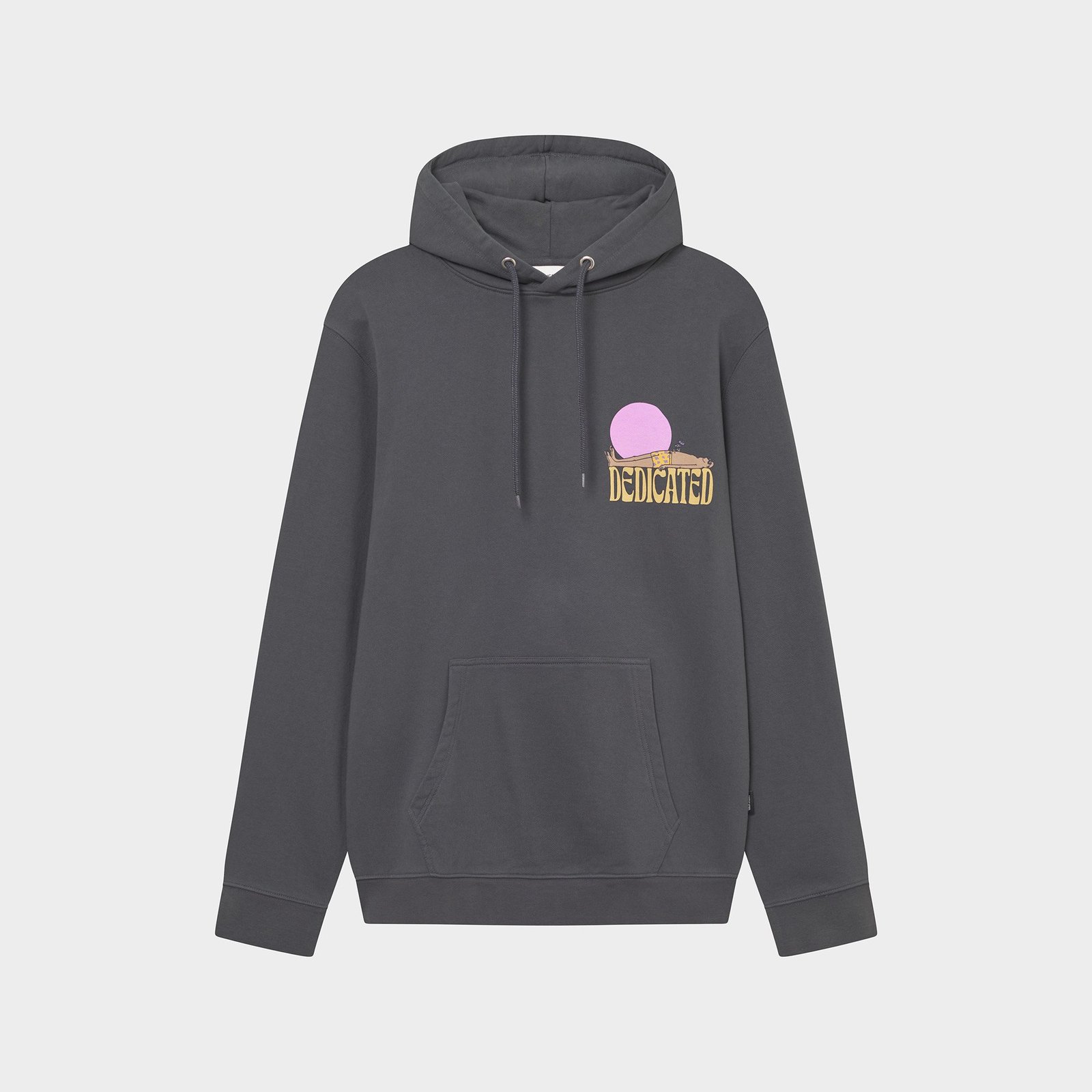 Hoodie Falun Vacay Logo Charcoal