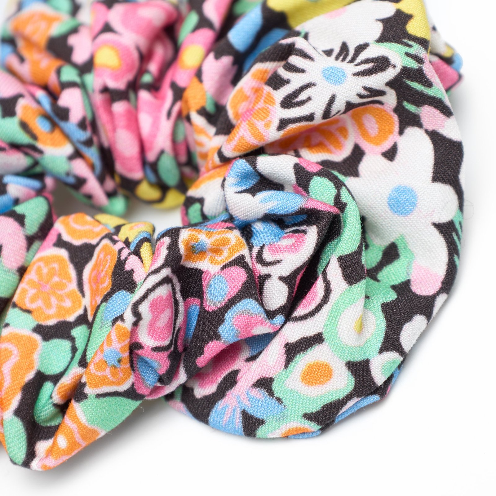 Scrunchie Meadow Flowers Multi Color