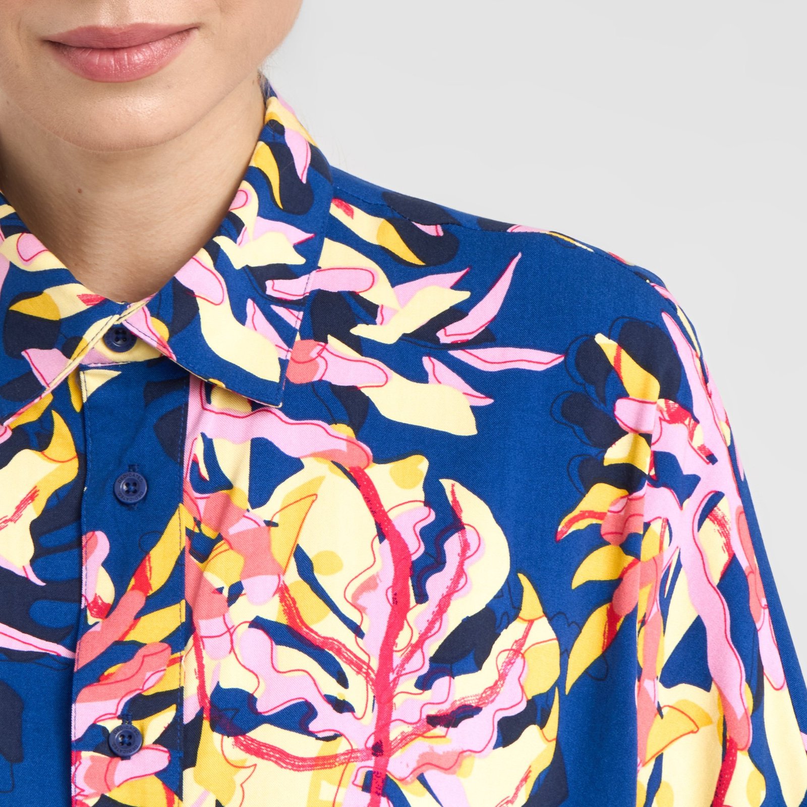 Shirt Alsvik Tropical Collage Multi Color