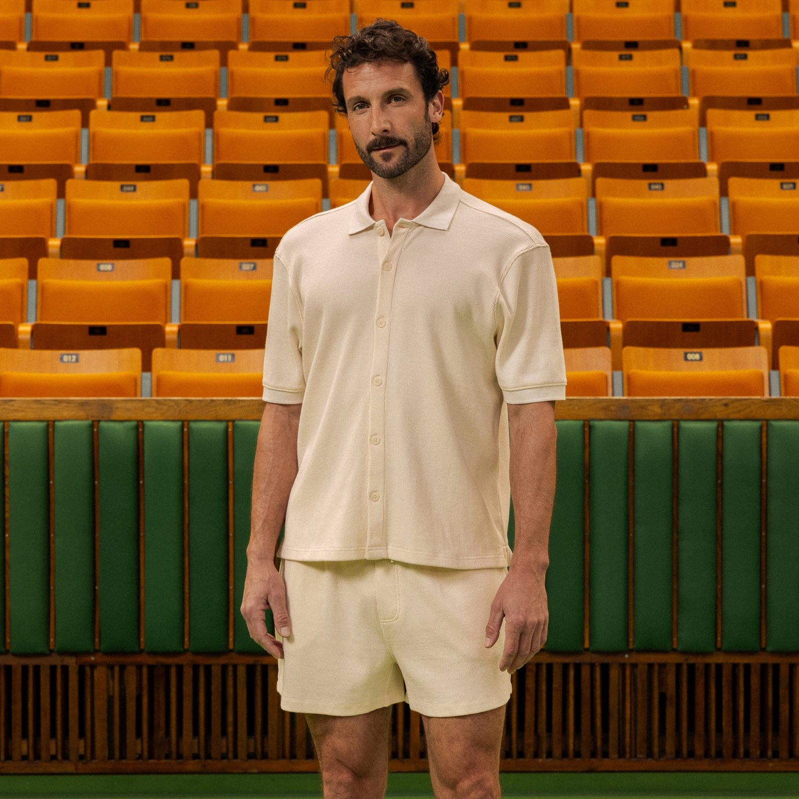 Shirt Falkvik Waffle Off-White