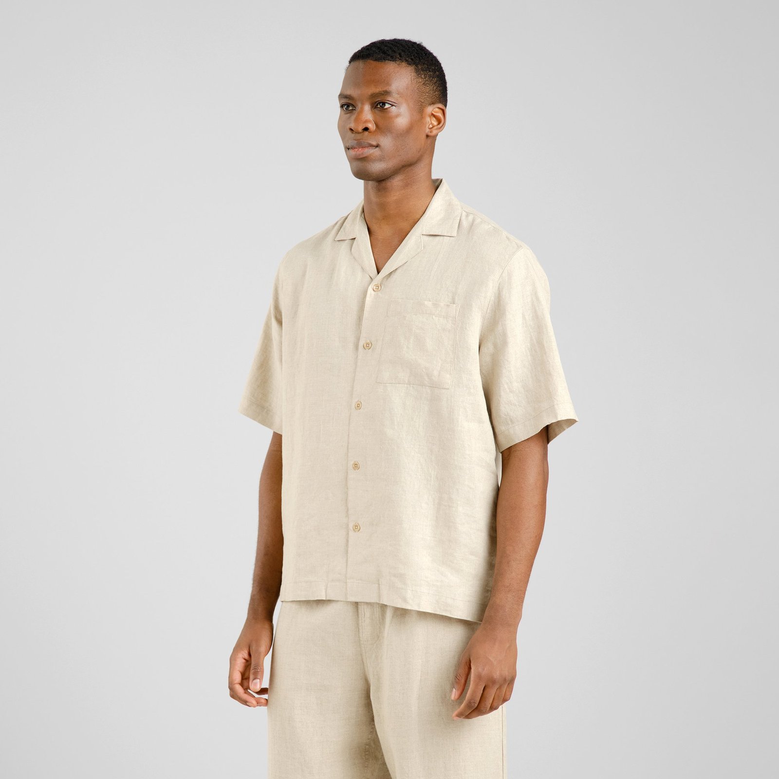 Shirt Marstrand Linen Ecru
