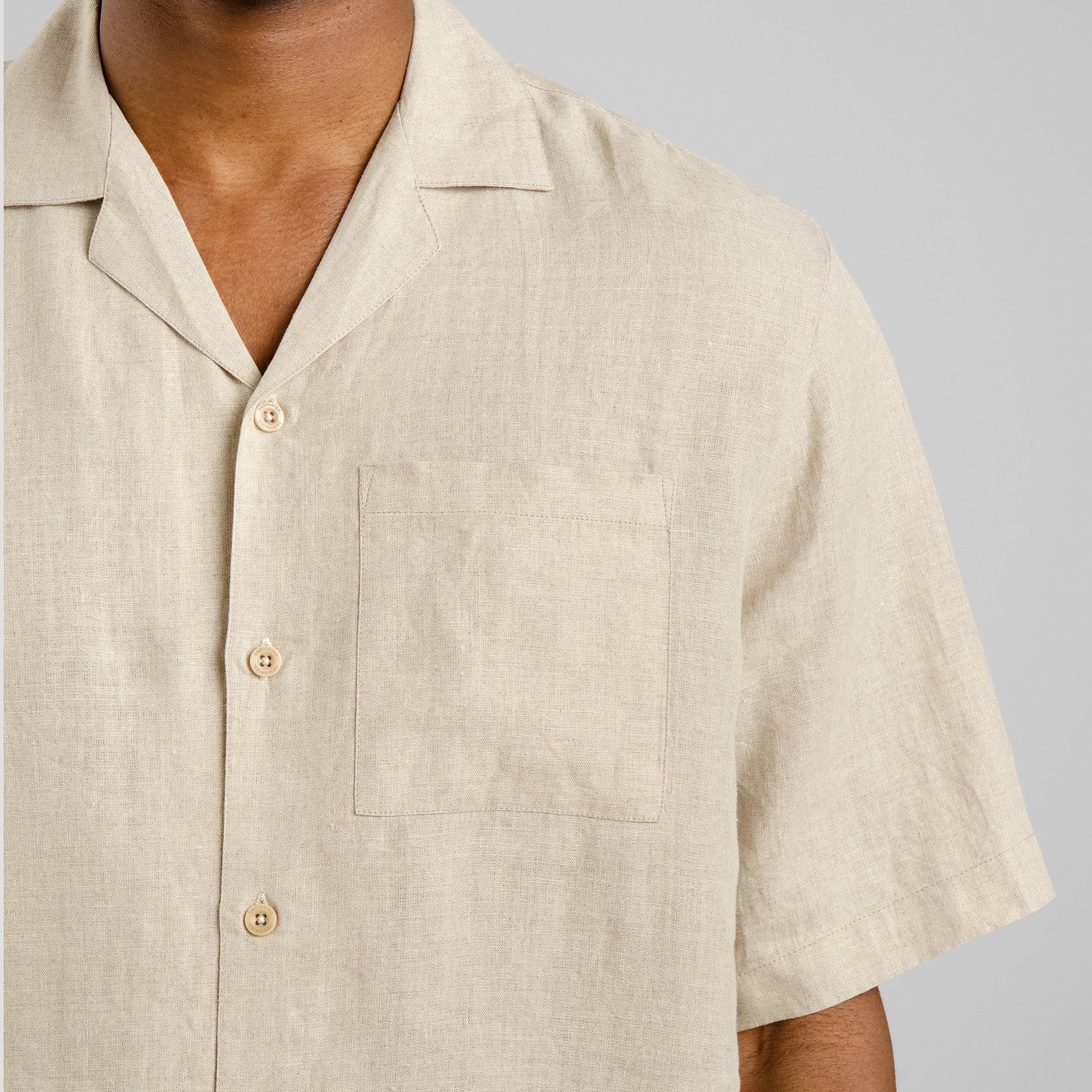 Shirt Marstrand Linen Ecru