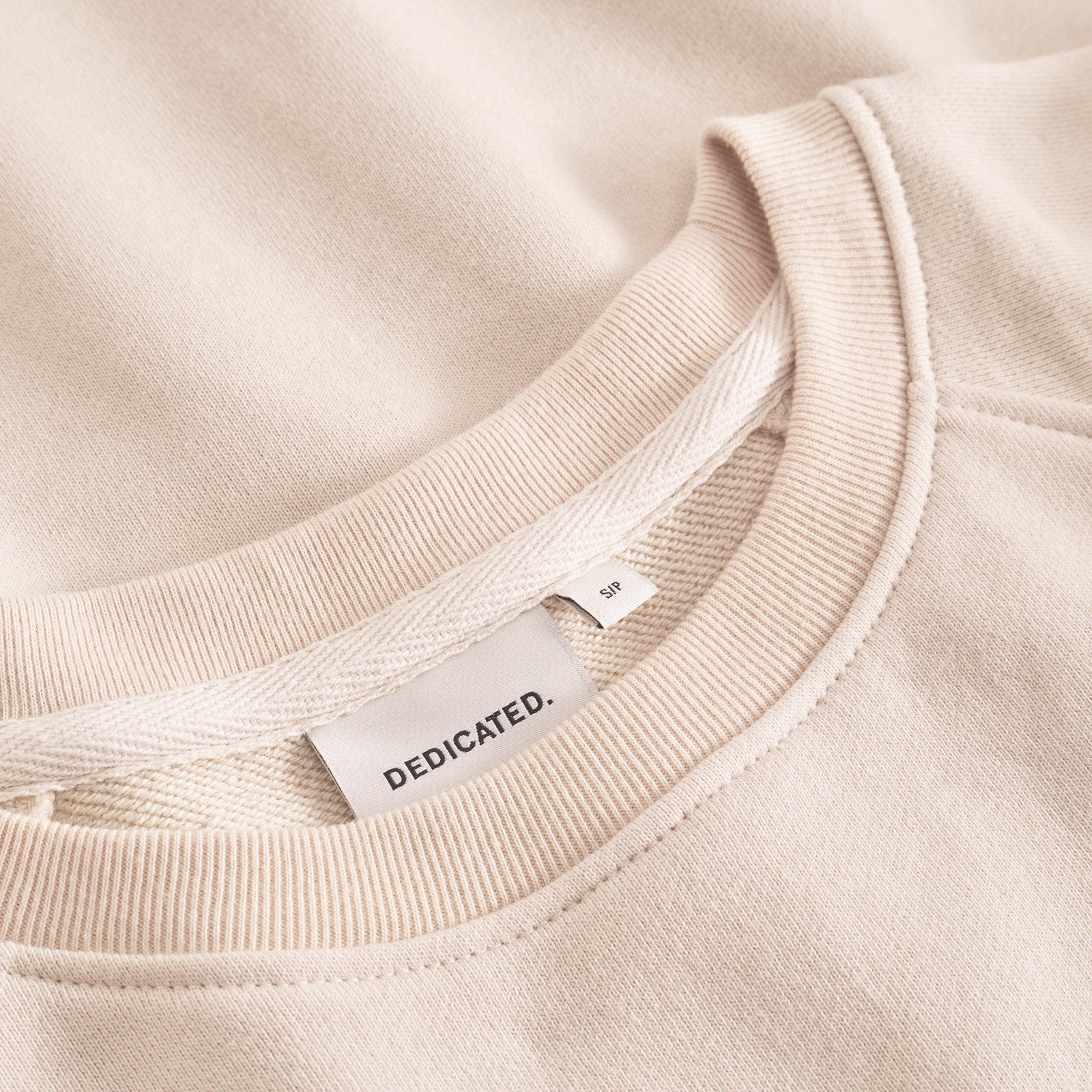 Sweatshirt Ystad Beautiful Day Oat White