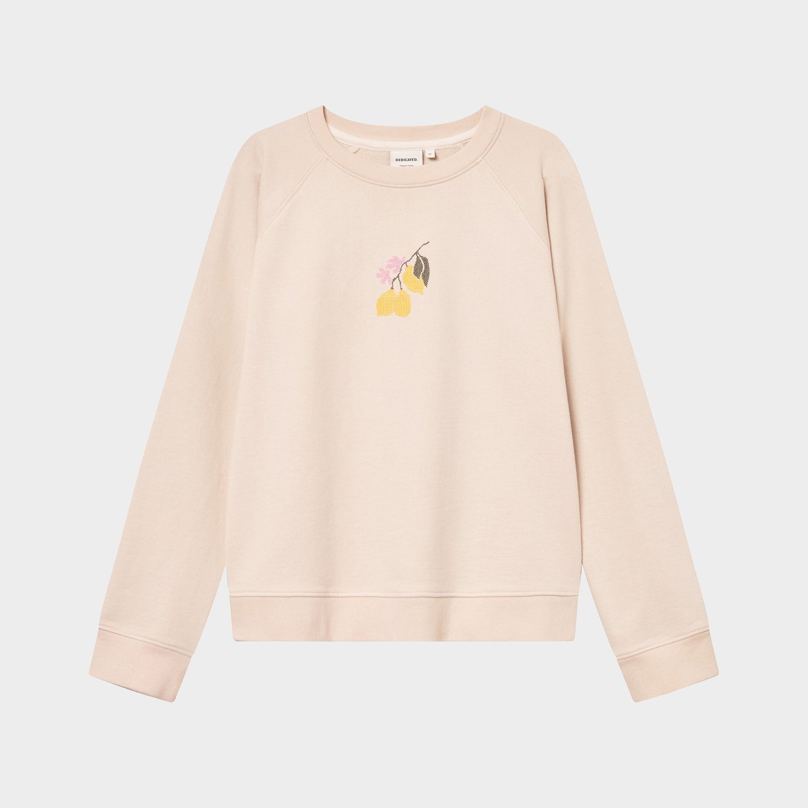 Sweatshirt Ystad Lemon Branch Oat White
