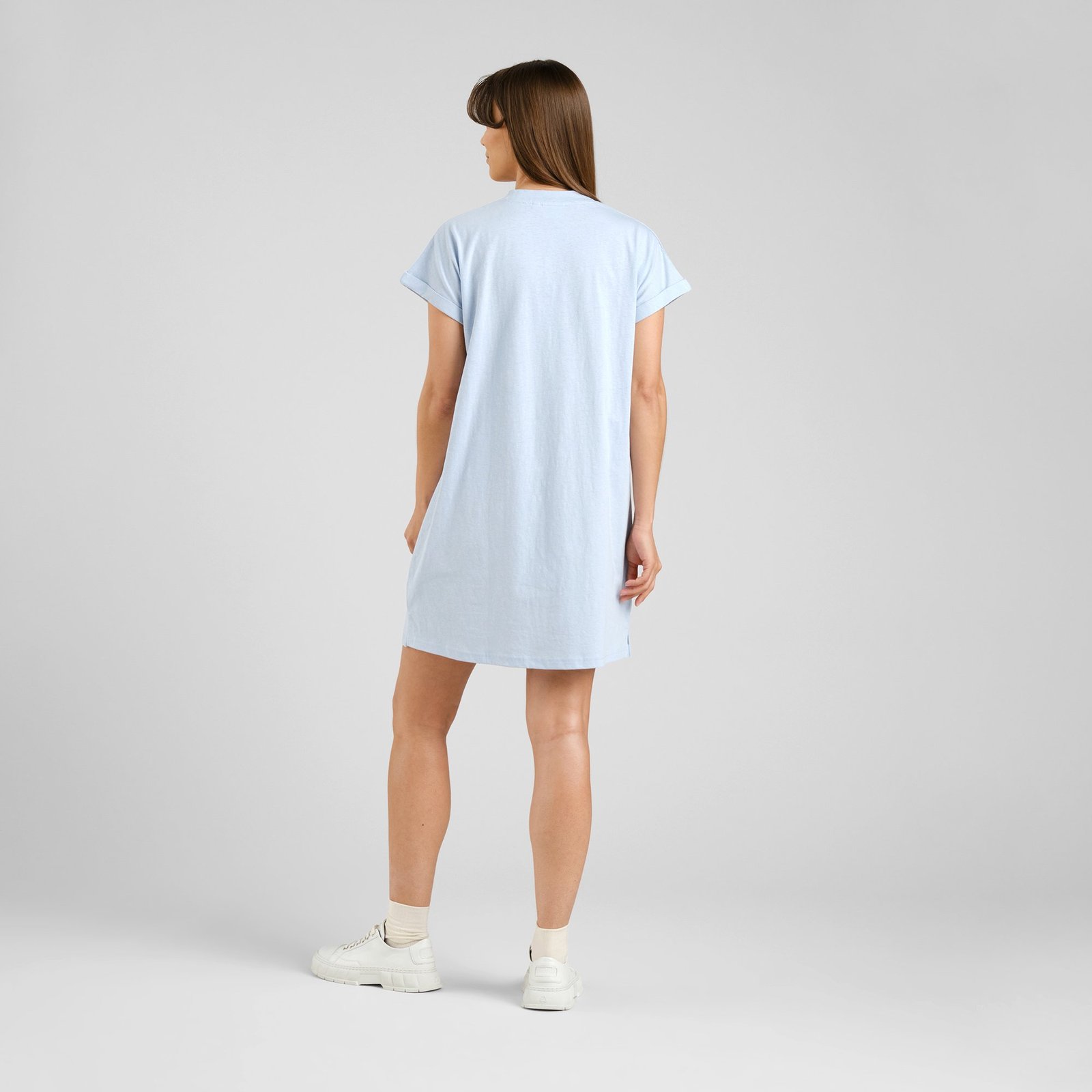 T-shirt Dress Eksta Hemp Skyway Blue