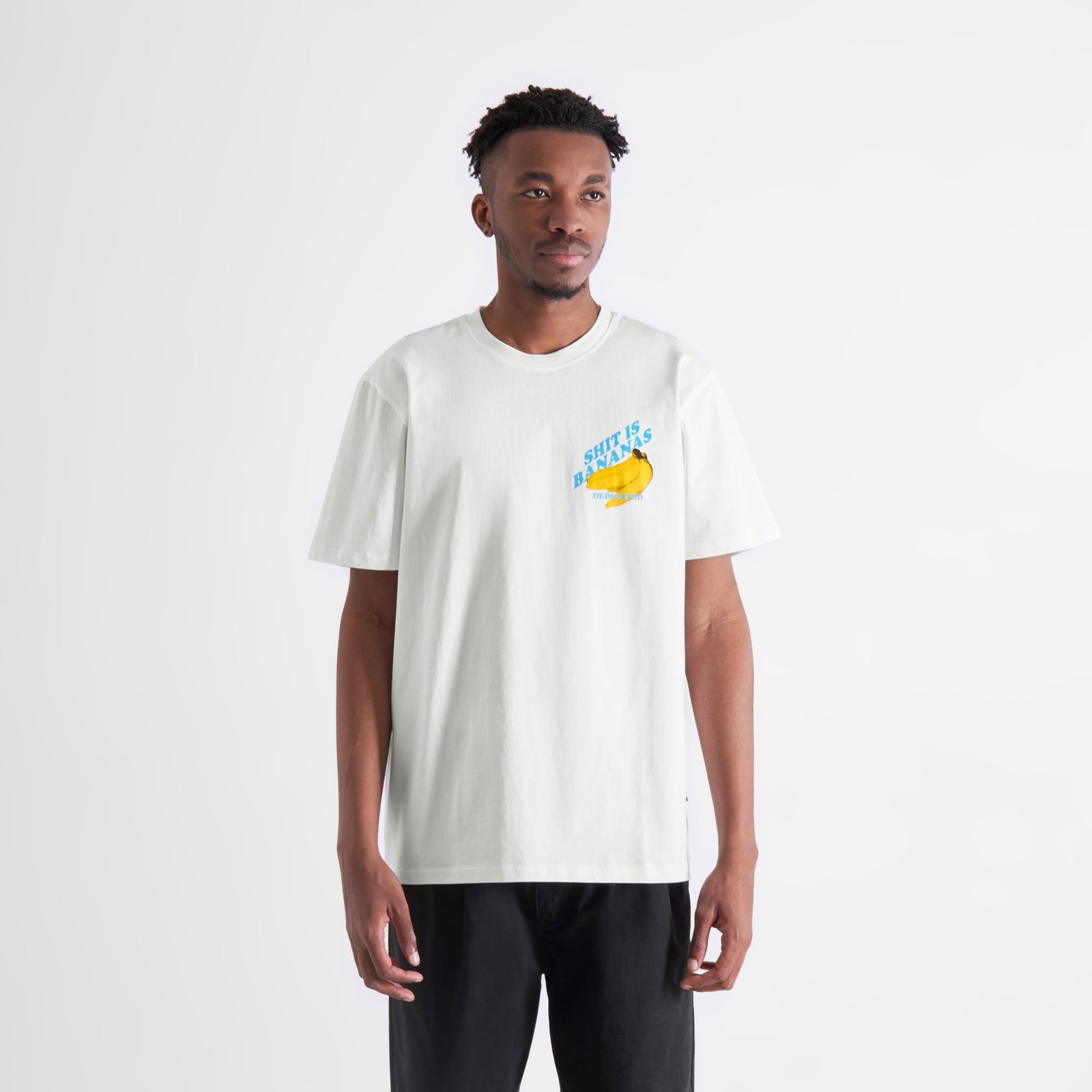 T-shirt Stockholm Bananas White