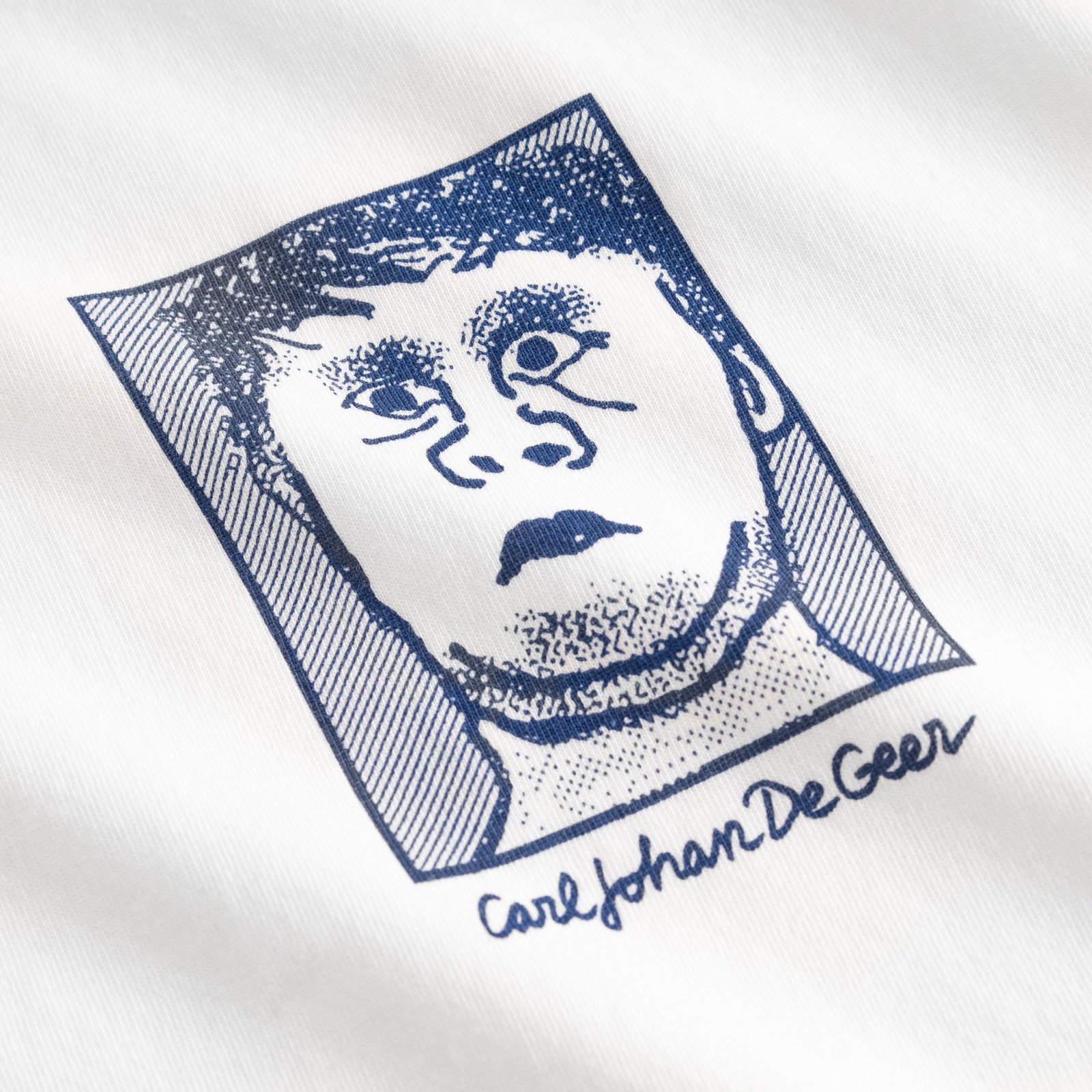 T-shirt Stockholm De Geer Portrait White
