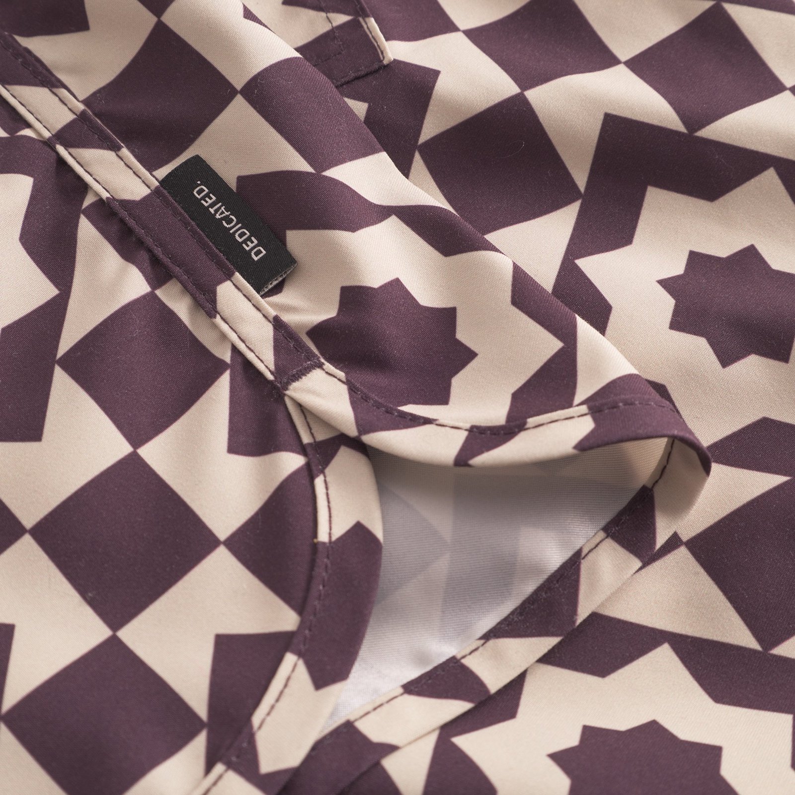 Swim Shorts Sandhamn Mosaic Star Plum Purple