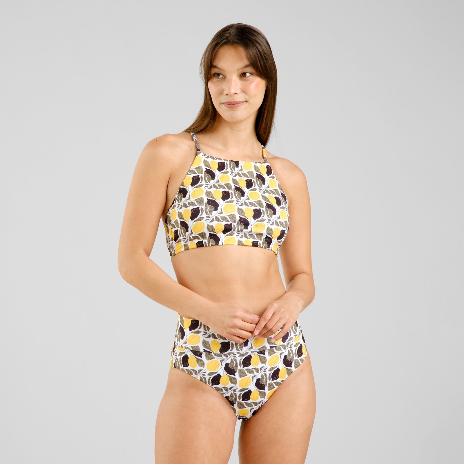 Bikini Top Orust Lemon Bricks Multi Color