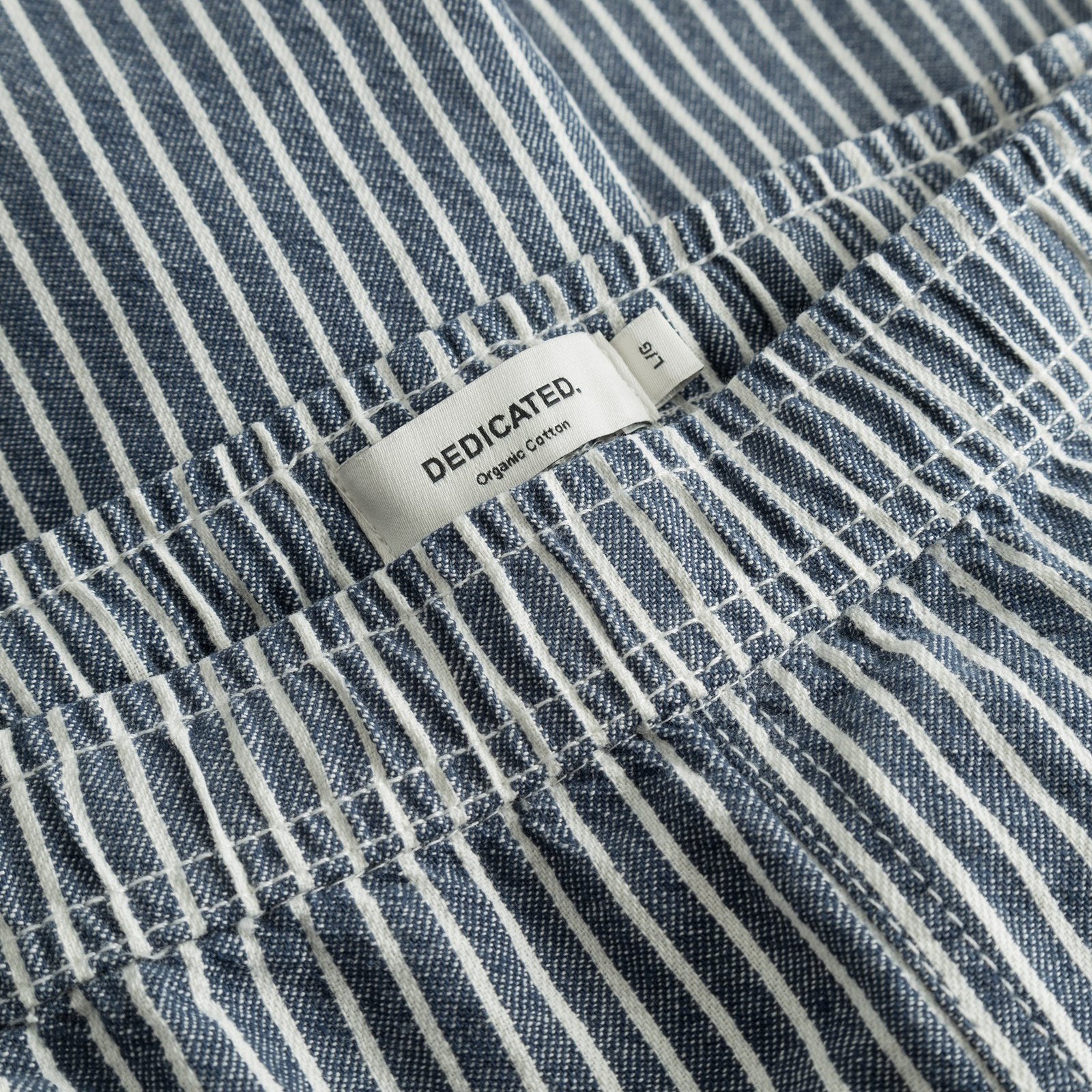 Shorts Vejle Work Stripe Blue