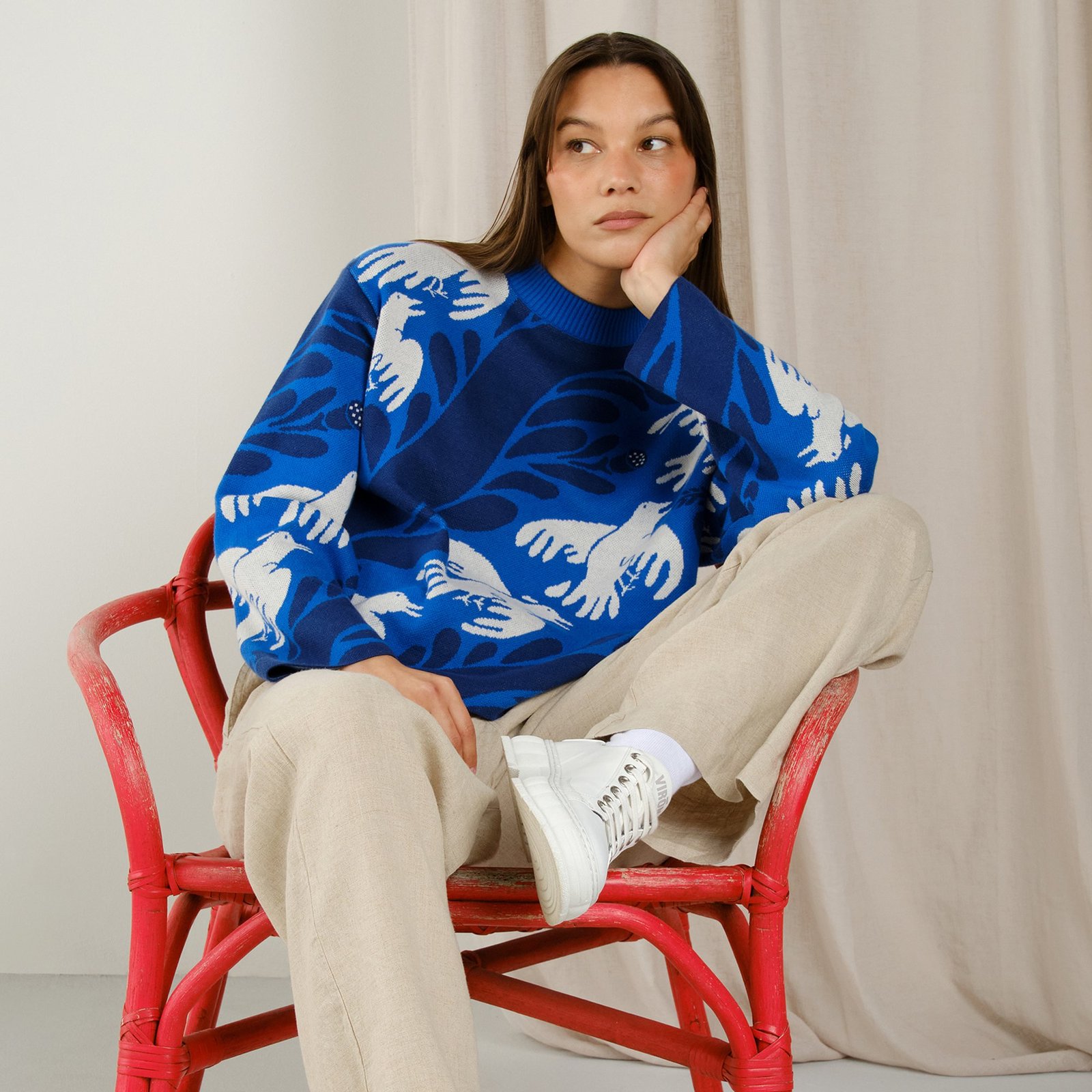 Sweater Limhamn The Phoenix Blue