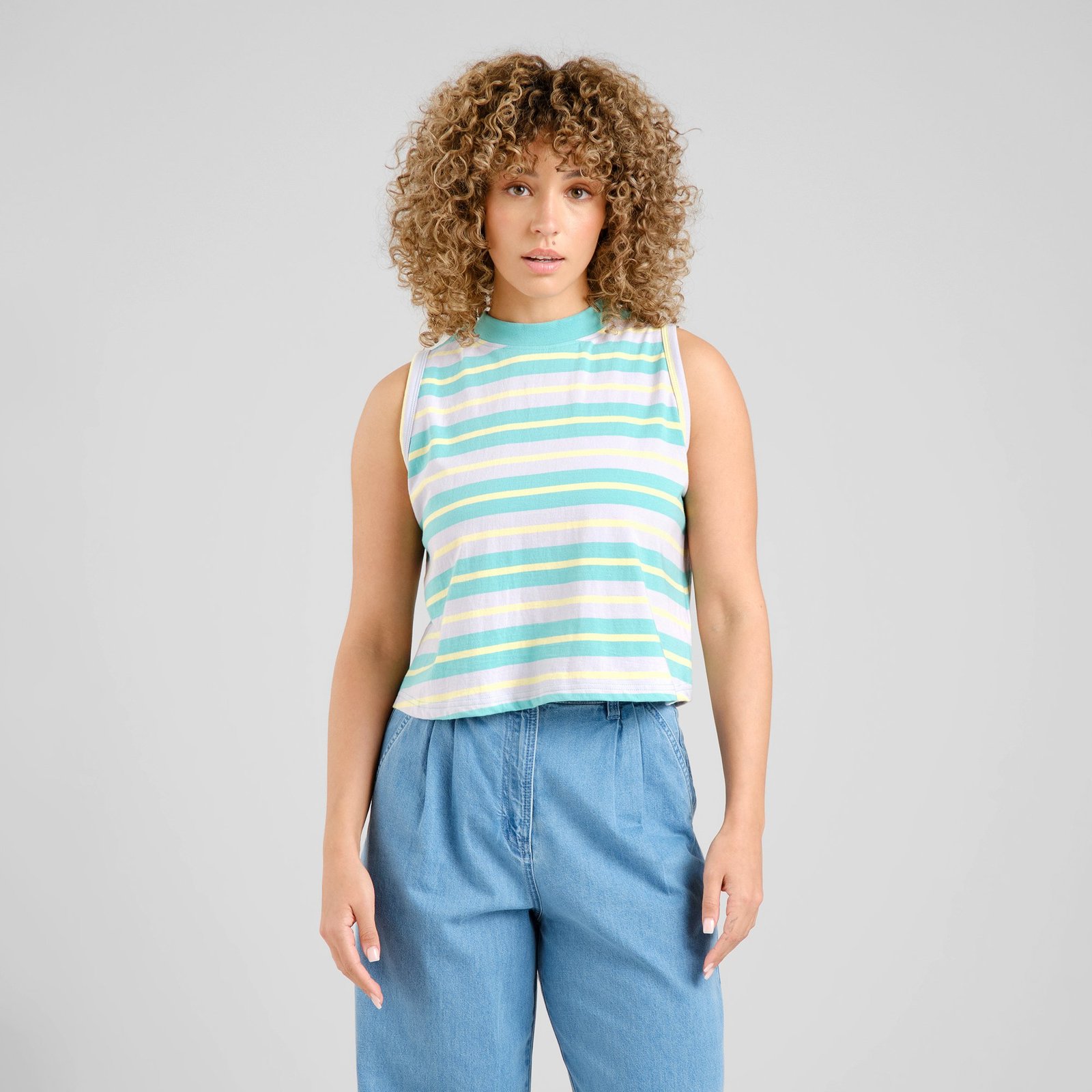 Top Namsos Retro Stripe Multi Color