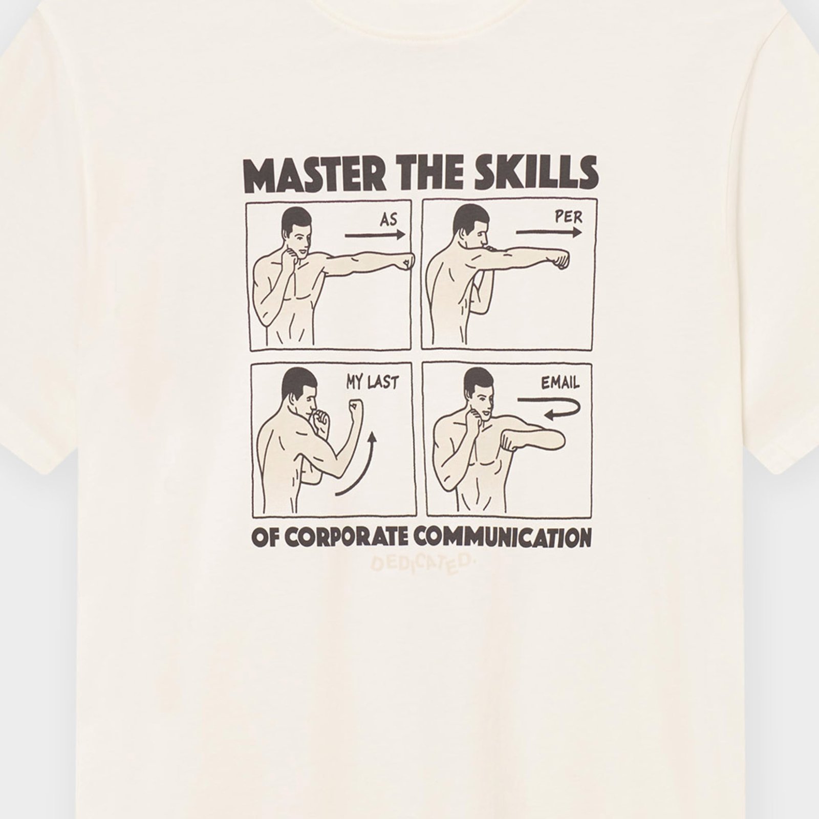 T-shirt Stockholm E-mail Master Off-White