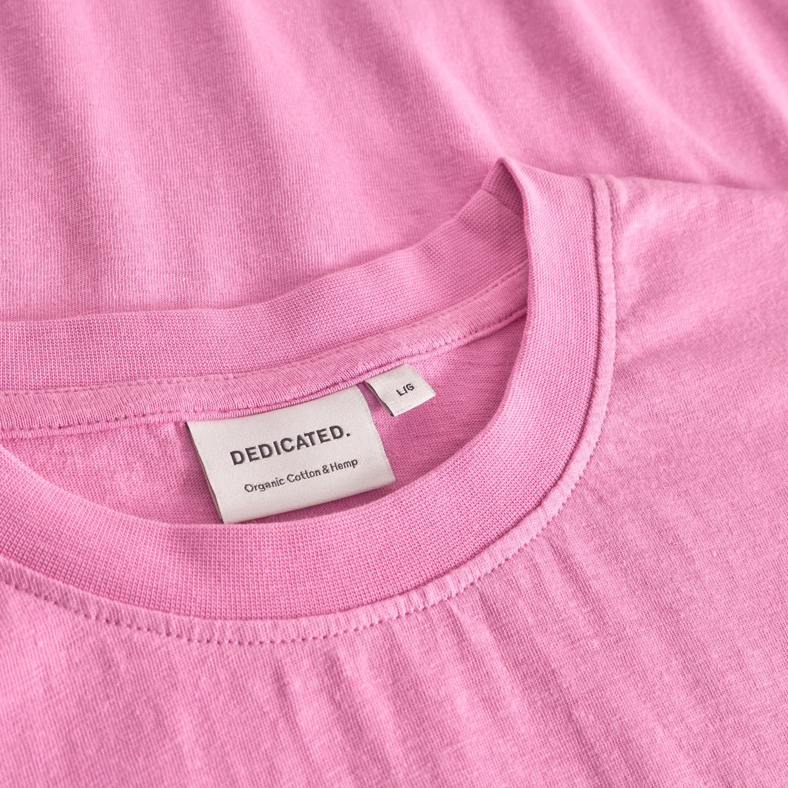 T-shirt Stockholm Hemp Moonlite Pink