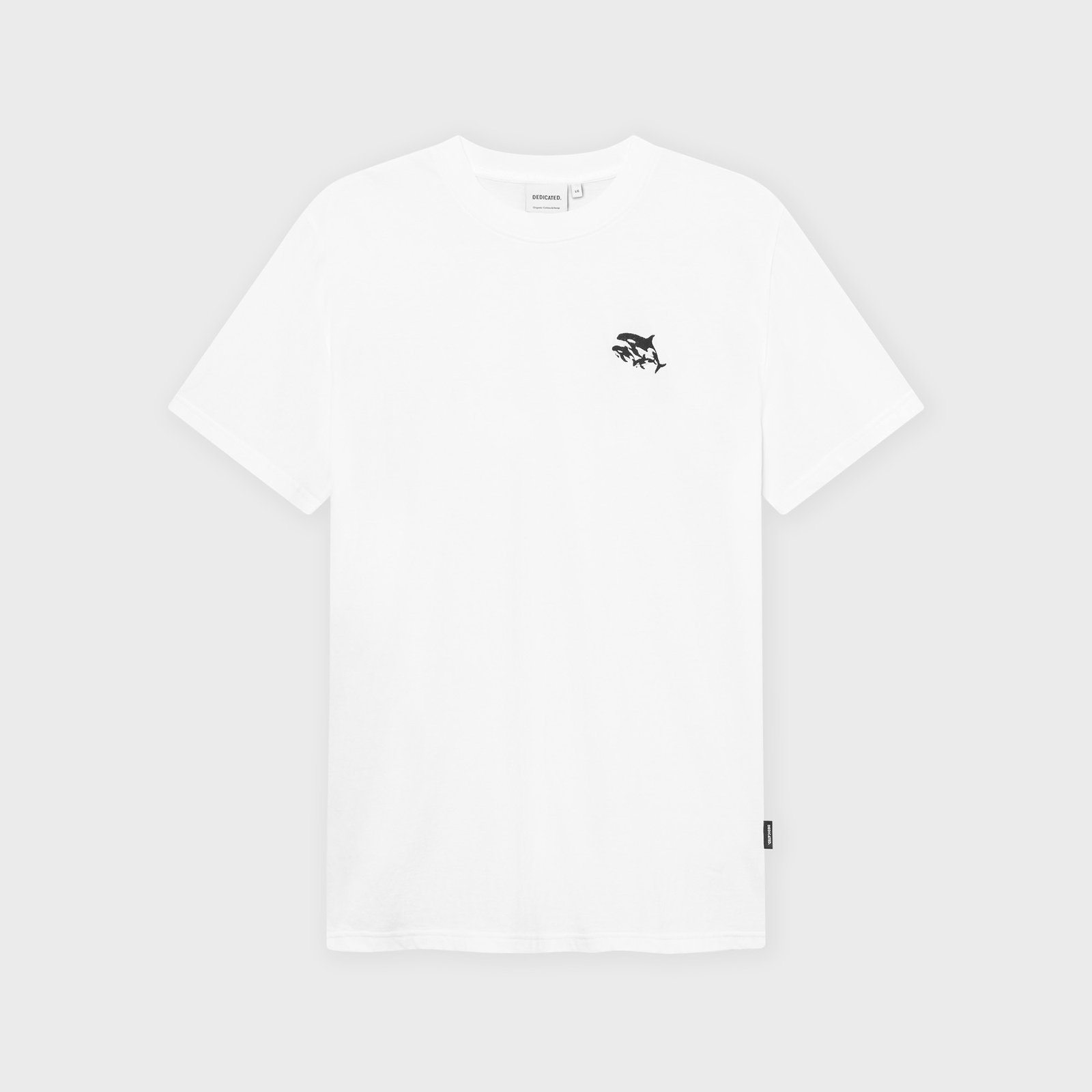 T-shirt Stockholm Jump Whale White