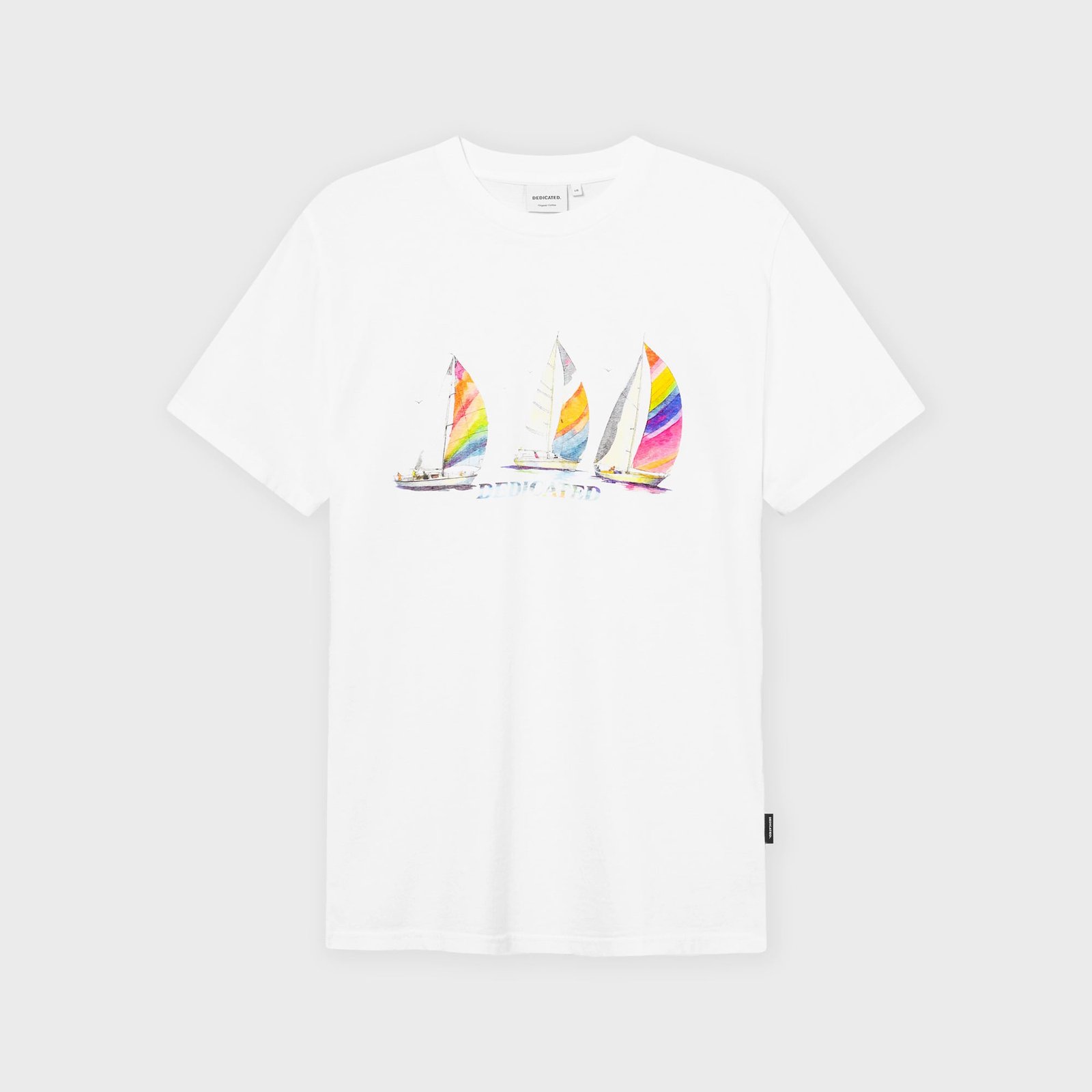 T-shirt Stockholm Sailing Boats White
