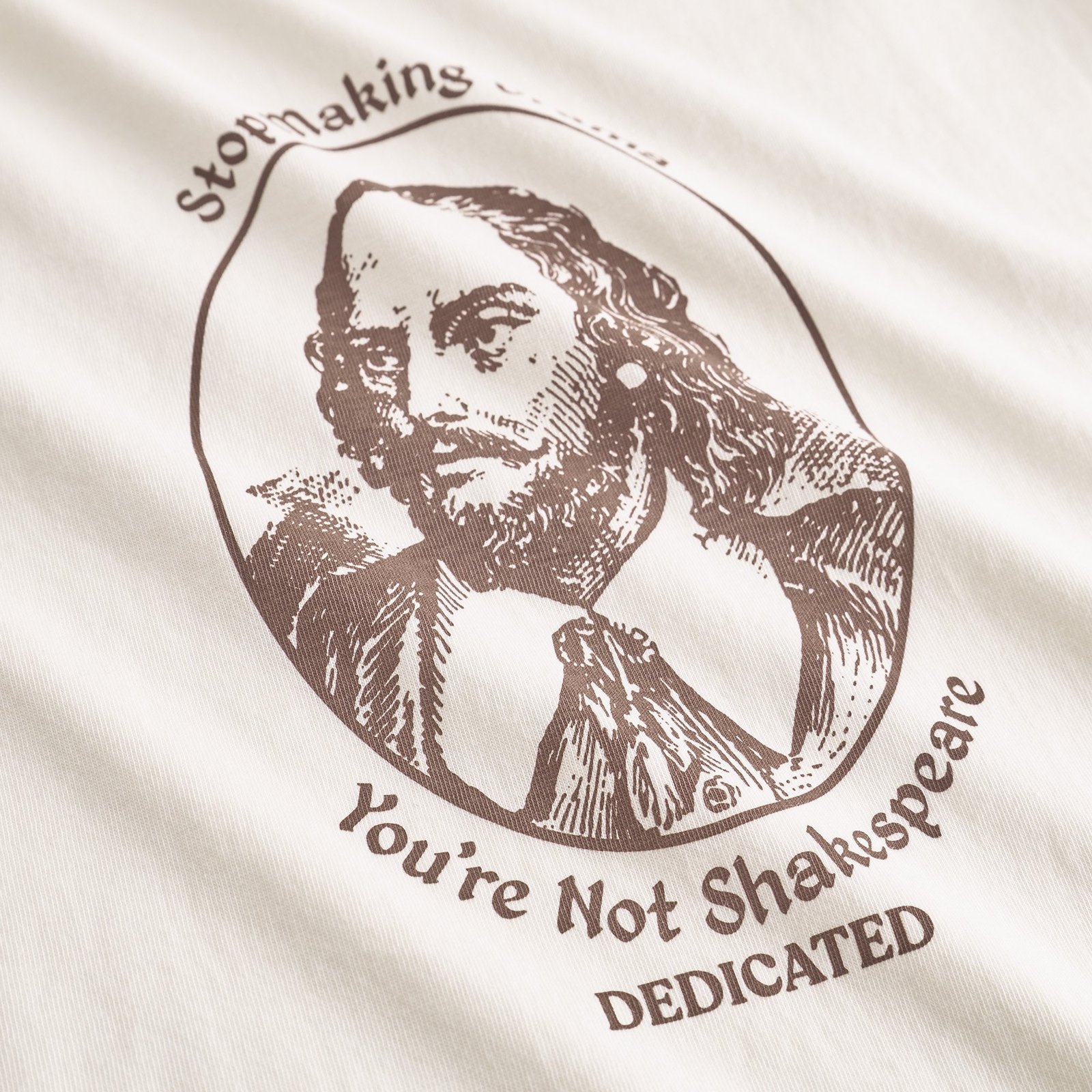 T-shirt Stockholm Shakespeare Drama Off-White