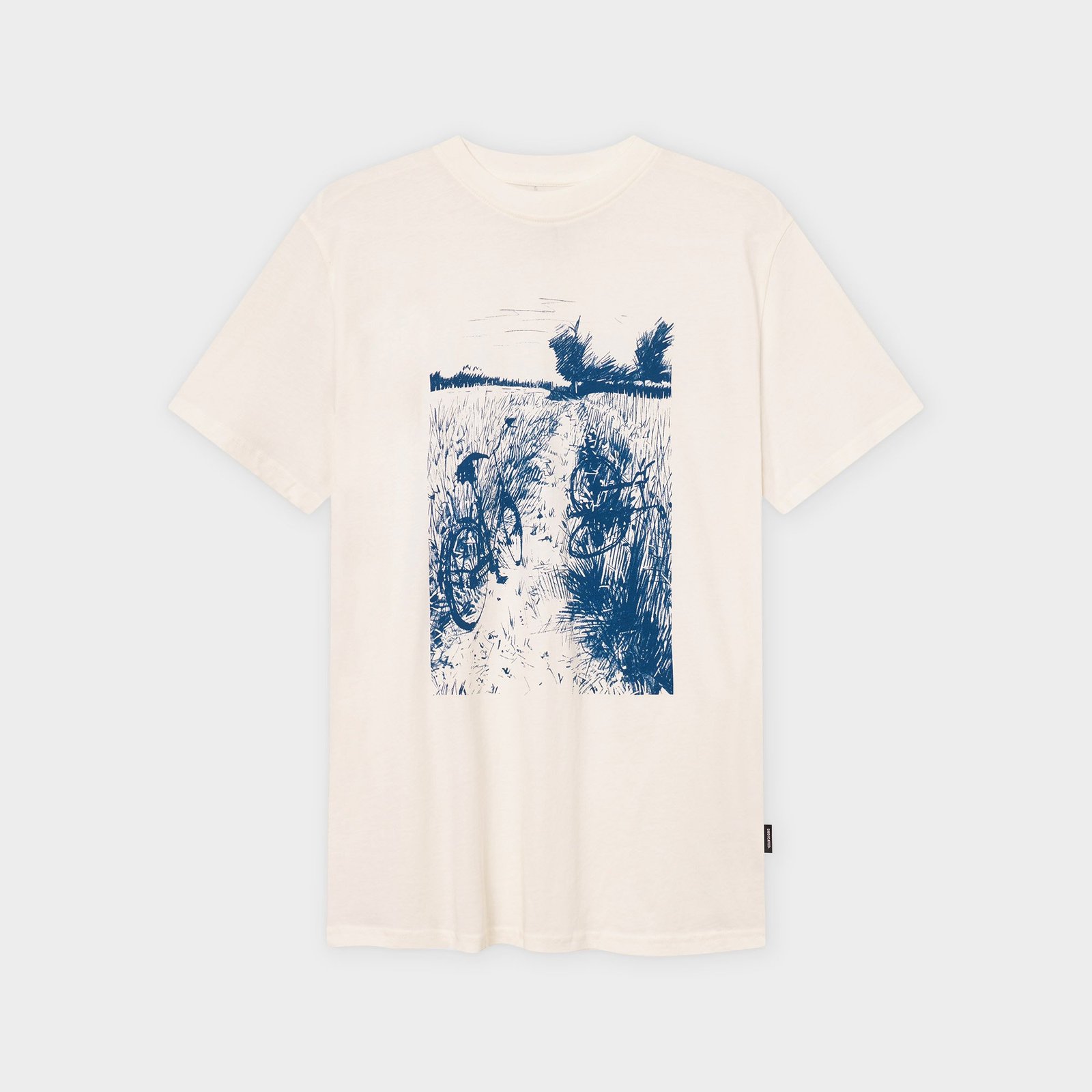 T-shirt Stockholm Summer Bikes Off-White