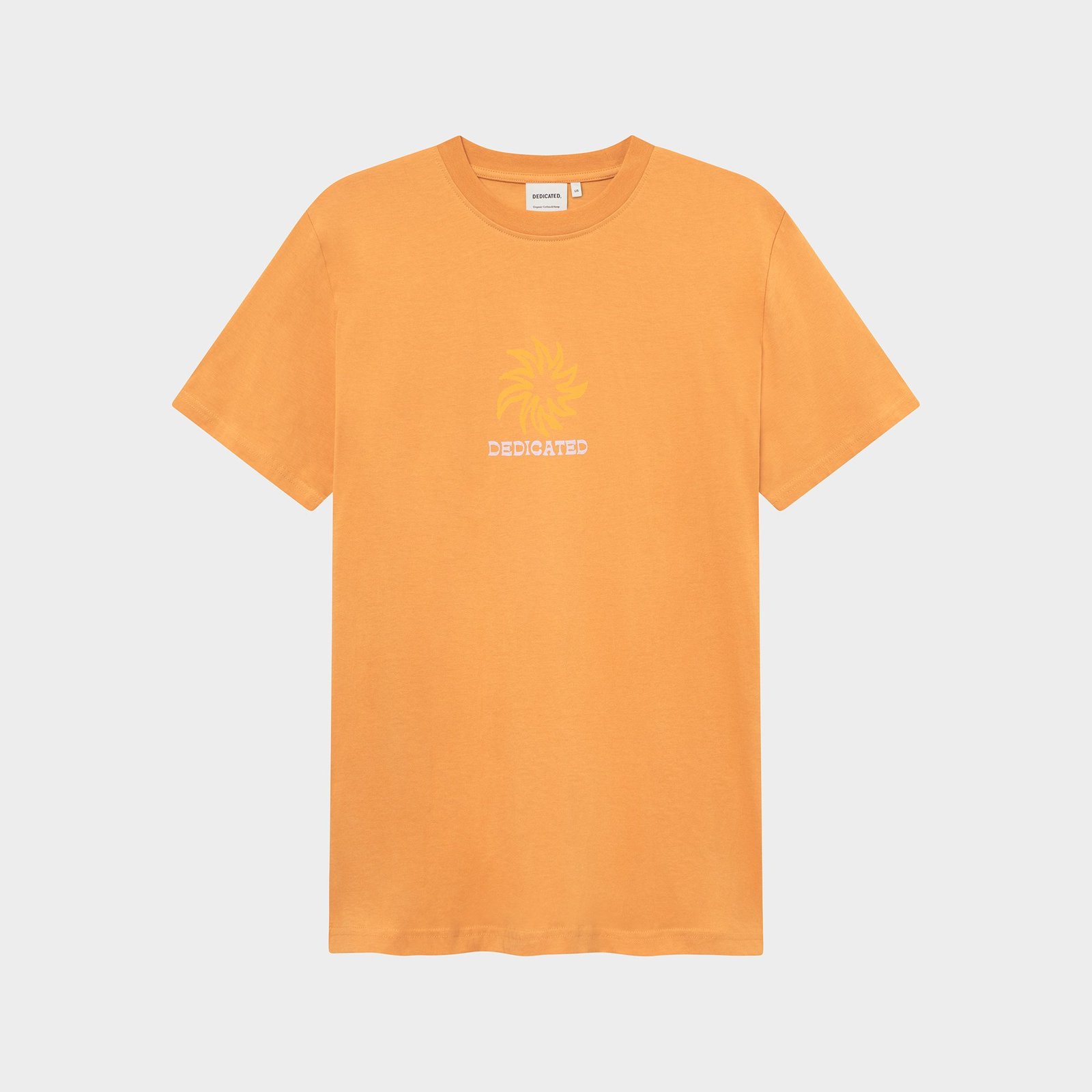 T-shirt Stockholm Sun Logo Amber Gold