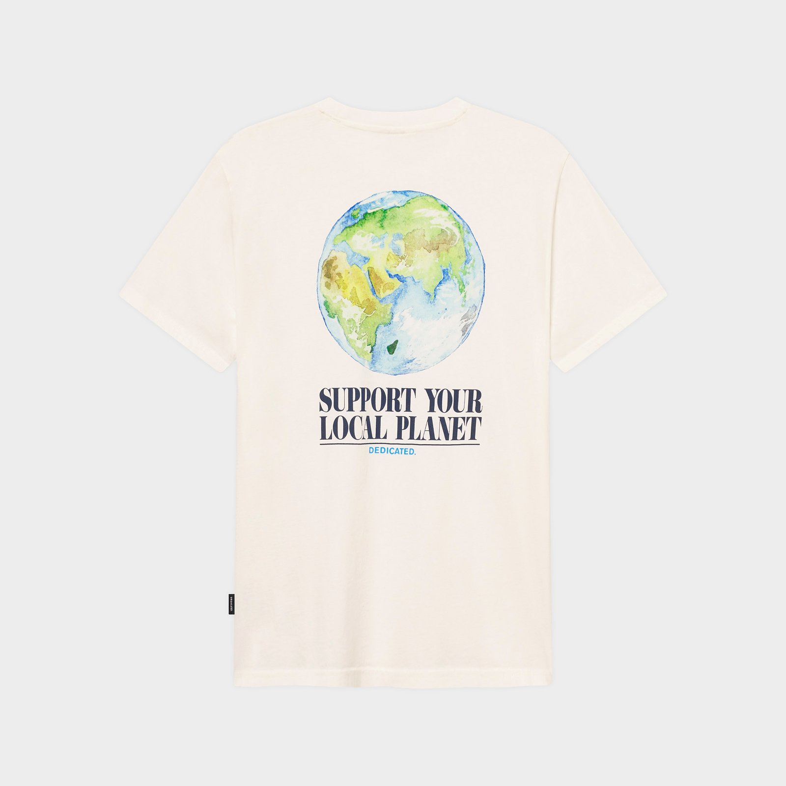 T-shirt Stockholm Support Water Globe Off-White