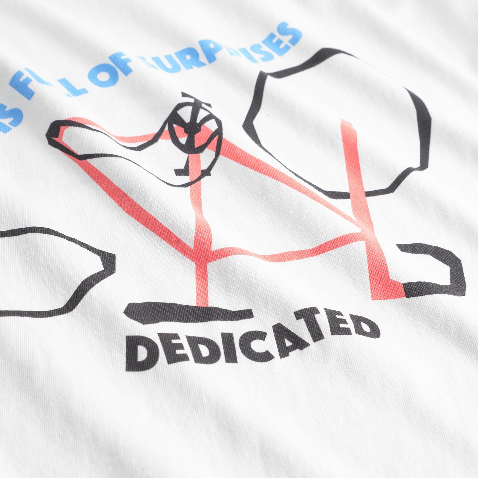 T-shirt Stockholm Surprise Bike White