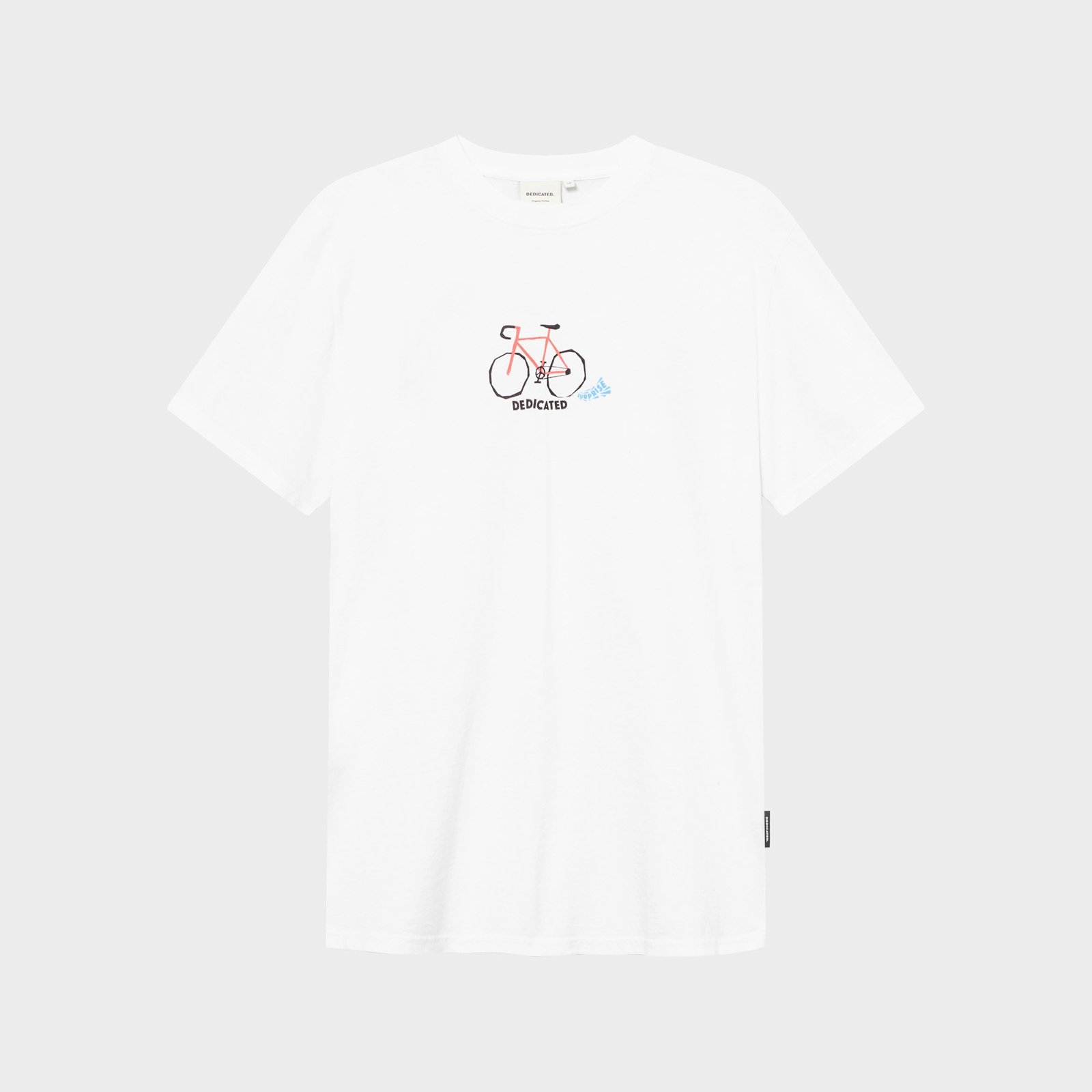 T-shirt Stockholm Surprise Bike White