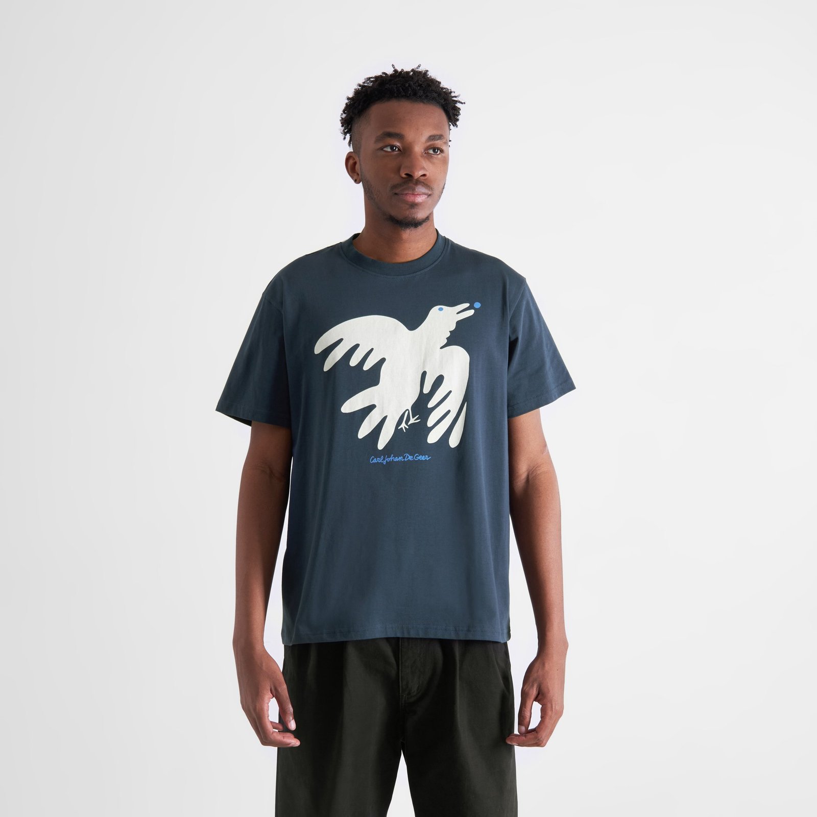 T-shirt Stockholm The Phoenix Bird Navy