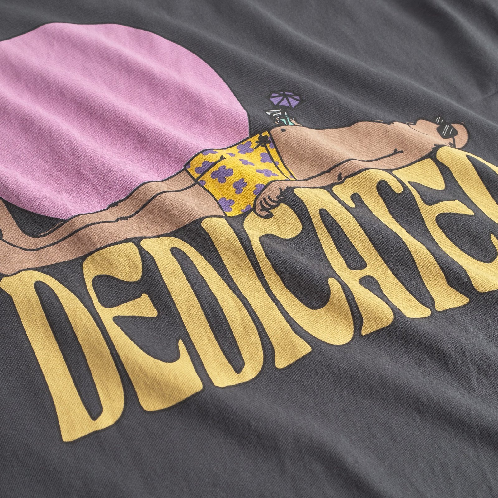 T-shirt Stockholm Vacay Logo Charcoal