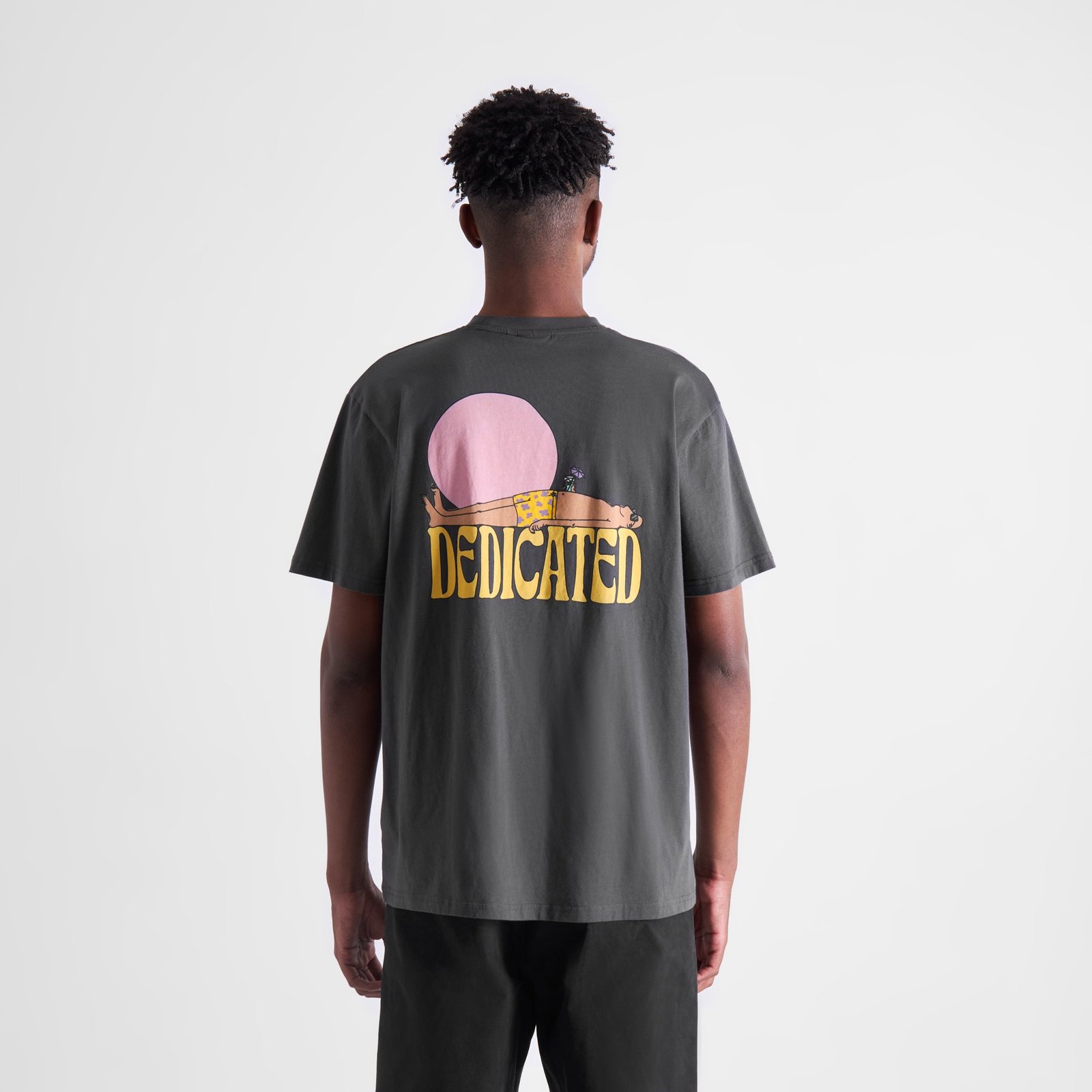 T-shirt Stockholm Vacay Logo Charcoal