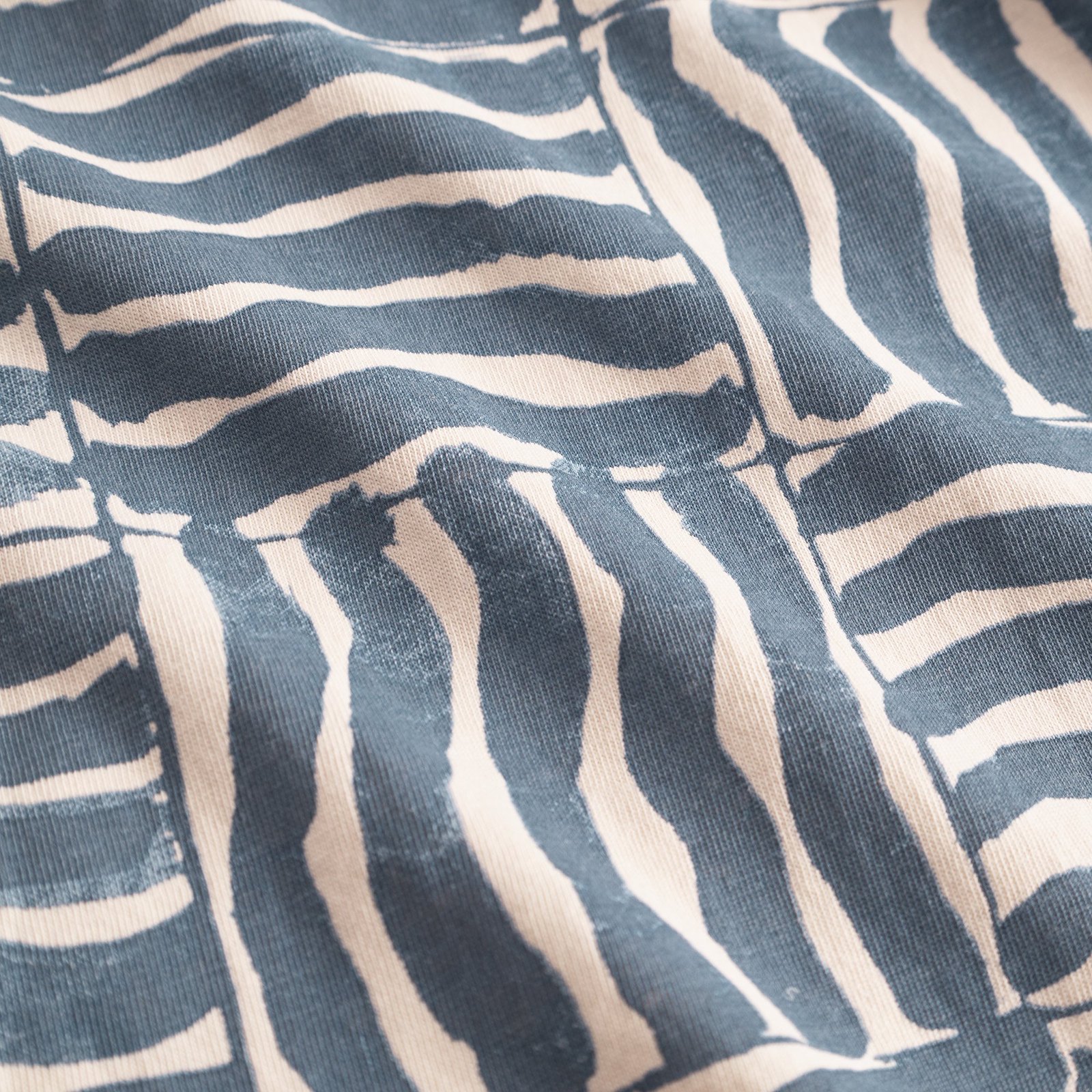 T-shirt Stockholm Wave Tiles Blue