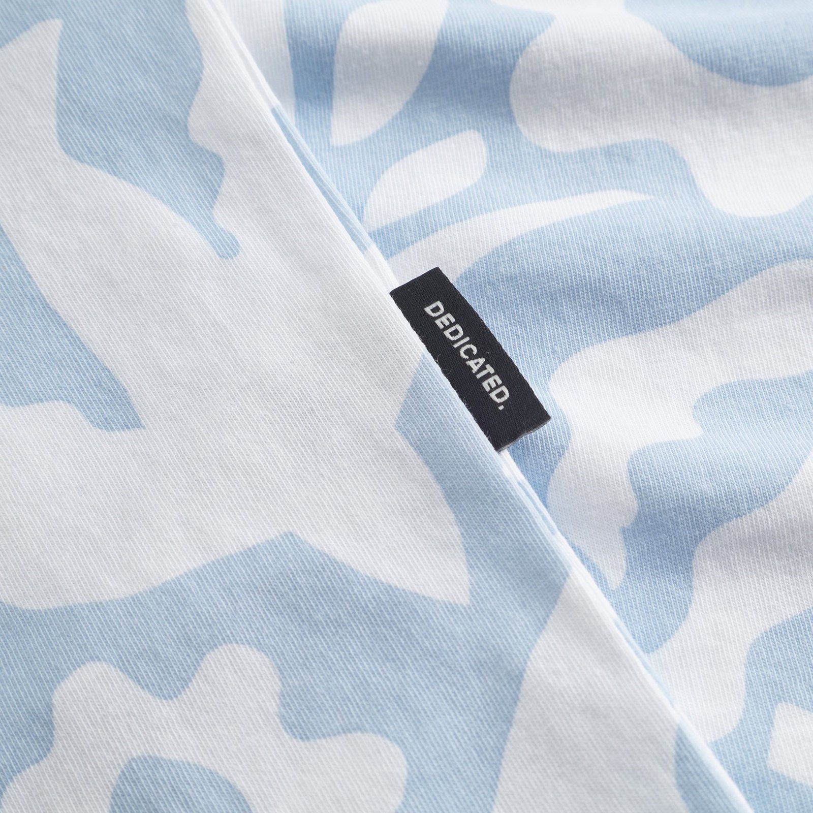 T-shirt Stockholm Wonky Beach Skyway Blue